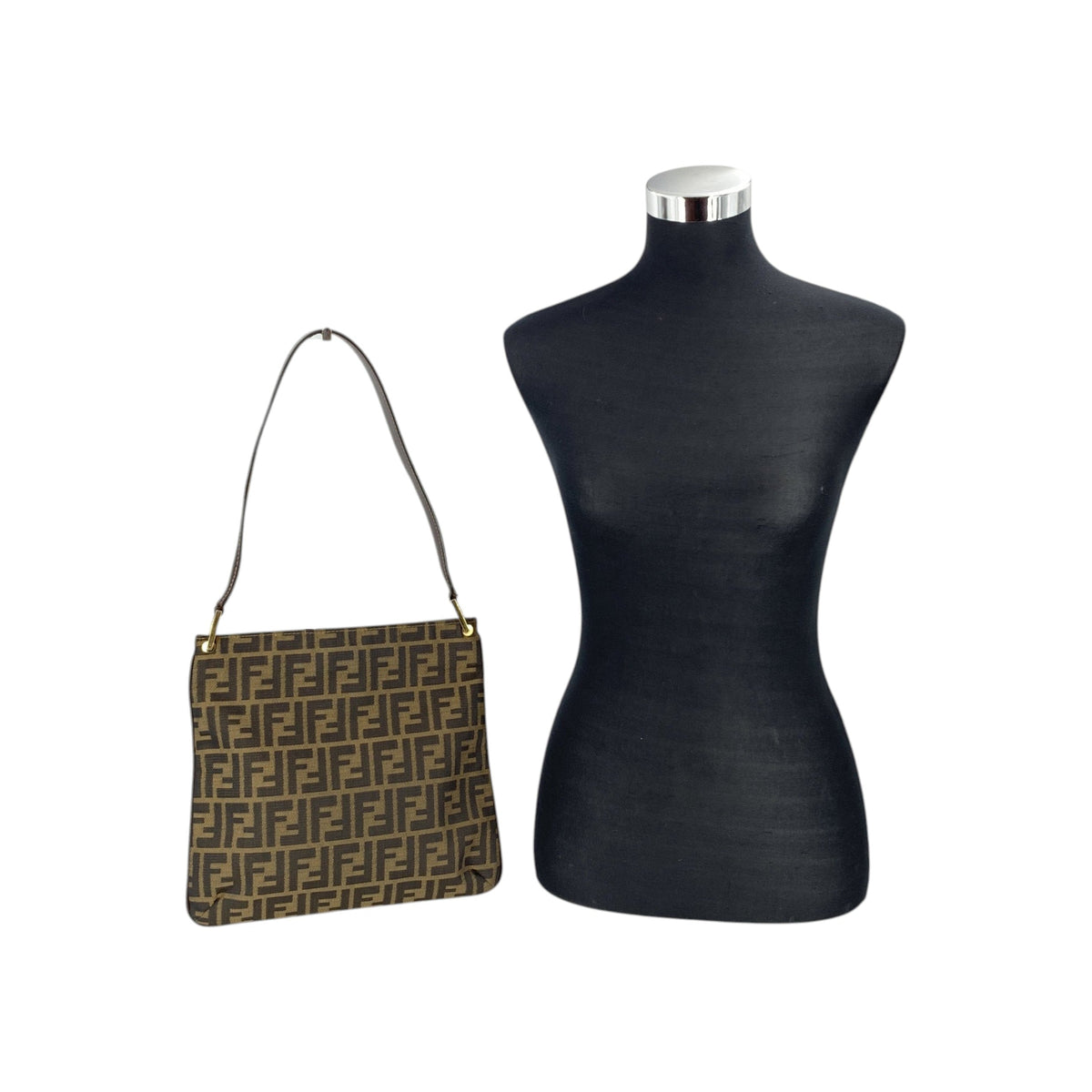 Fendi Zucca Shoulder Bags