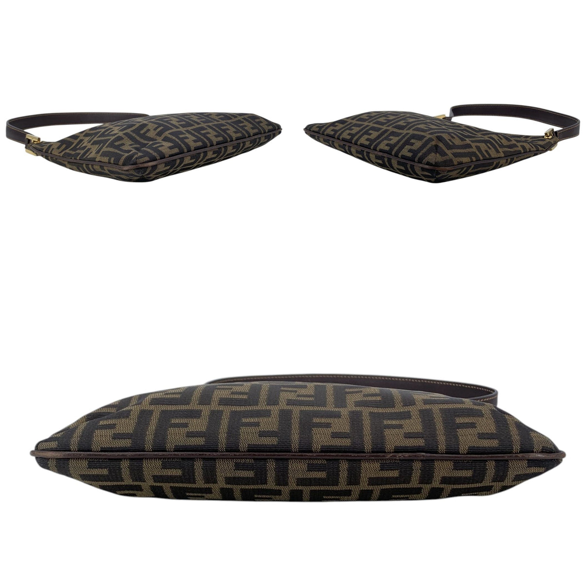 Fendi Zucca Shoulder Bags