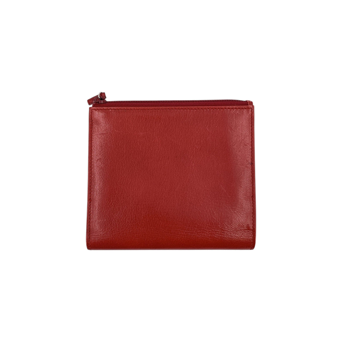 Gucci Red Leather Wallets