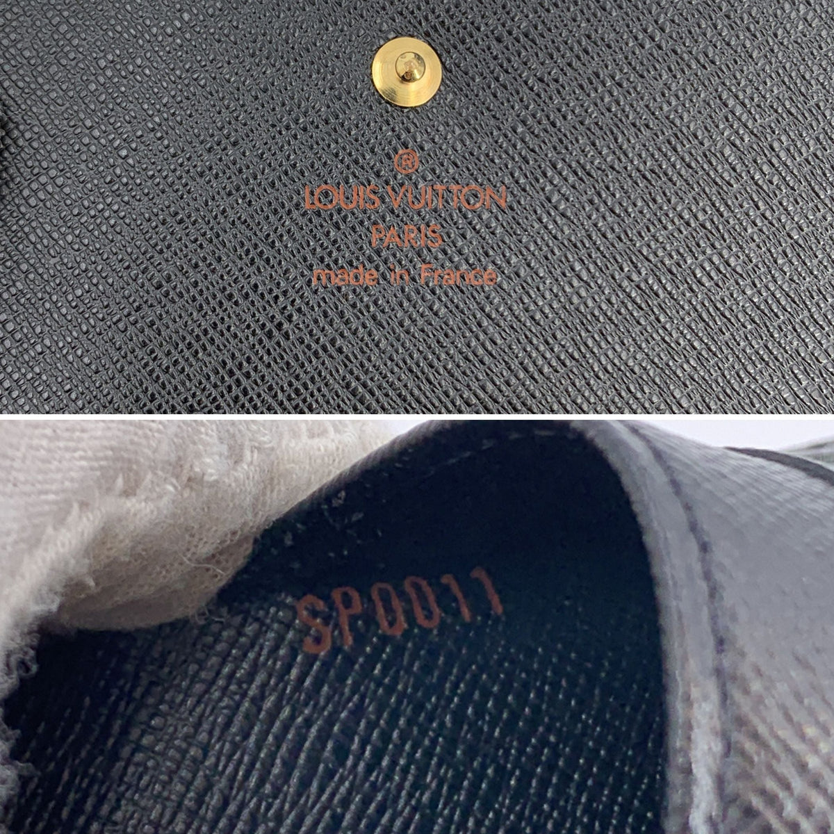 Louis Vuitton Portefeuille Elise Noir Wallets