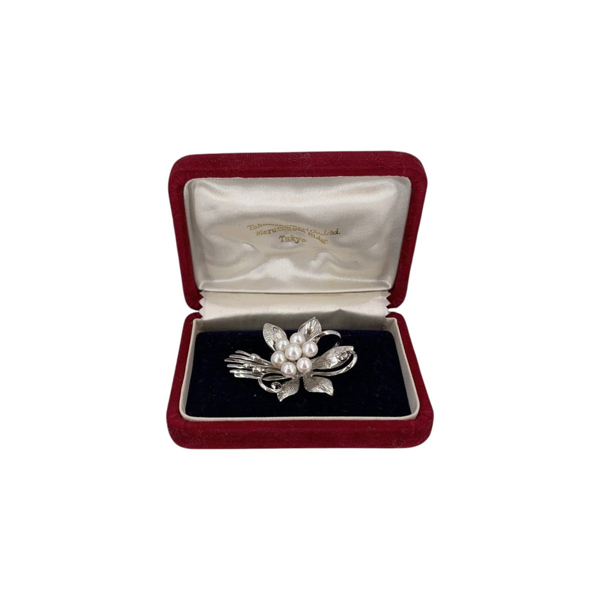 Silver Sterling Floral Brooch Brooches