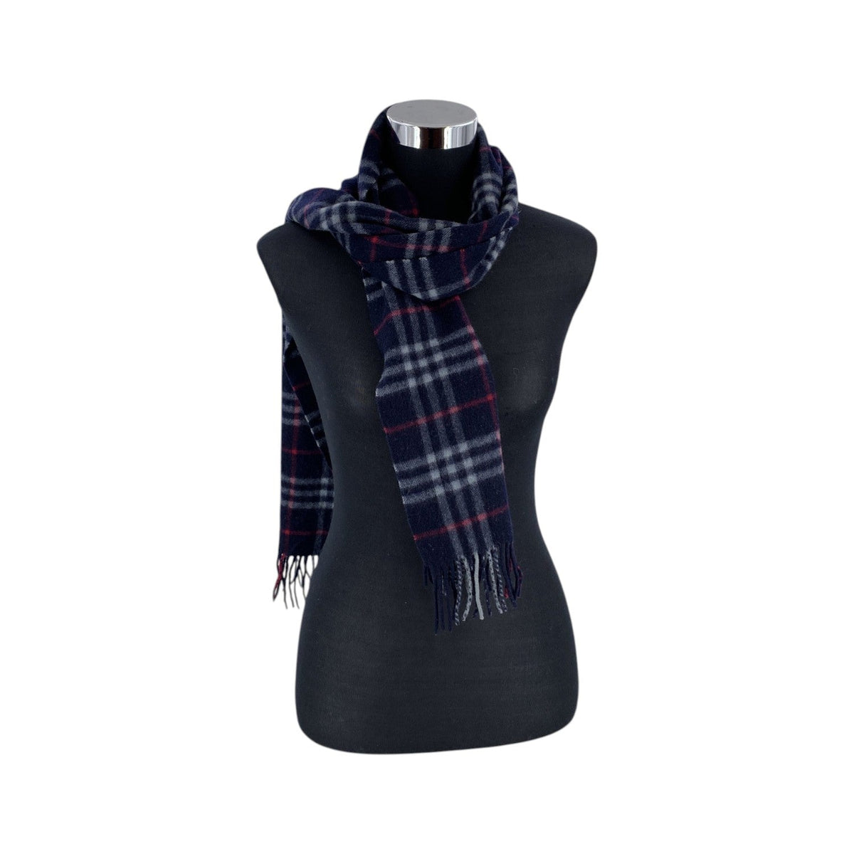 Burberry Check Cashmere Scarf Scarves