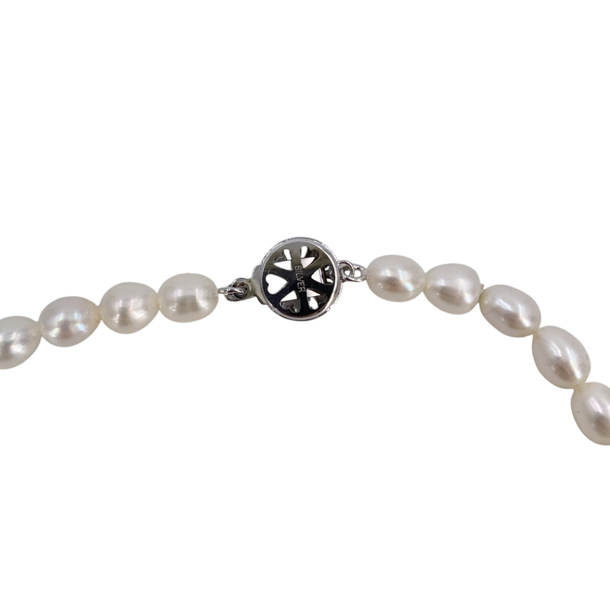 Freshwater Pearl Floral Clasp Necklaces