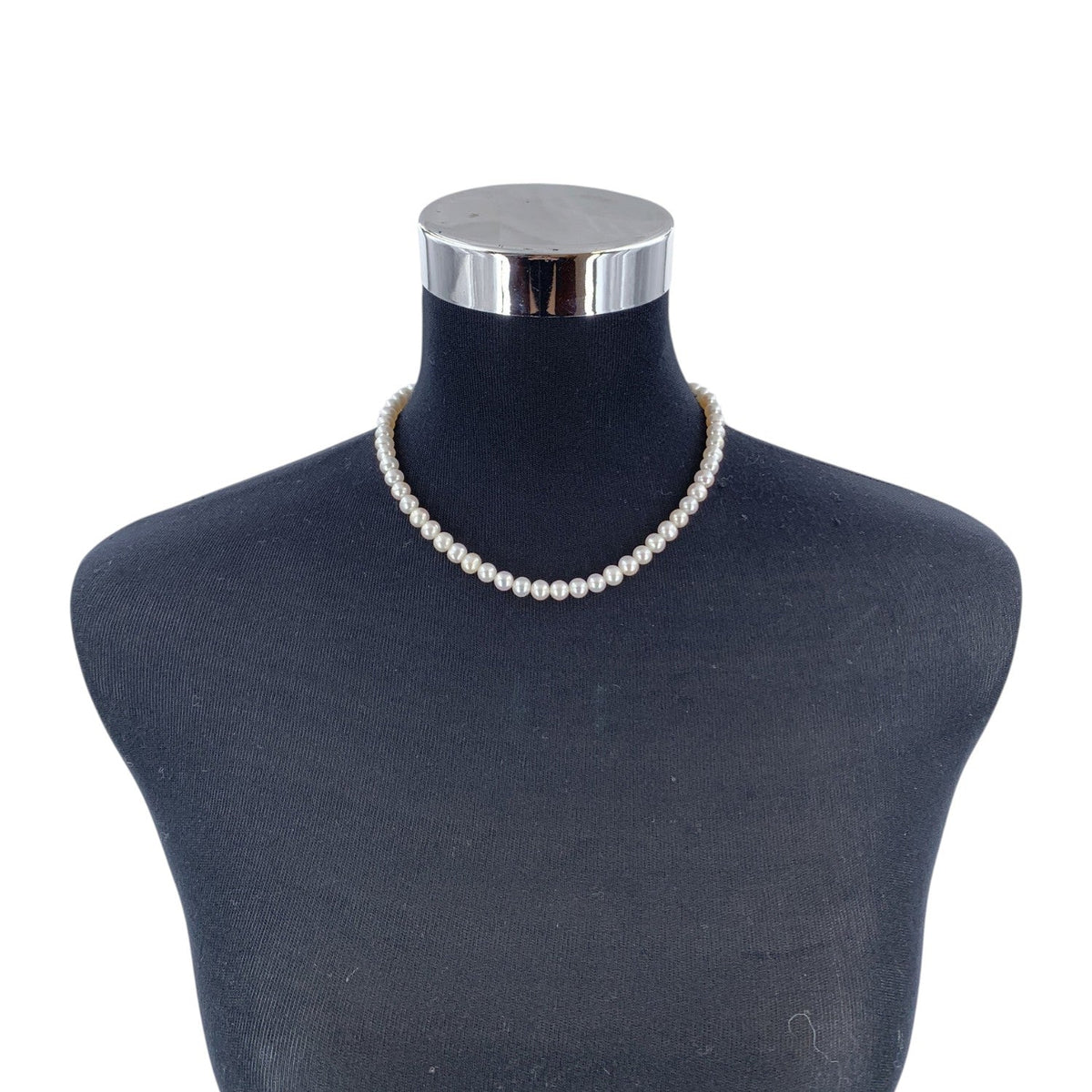 Freshwater Pearls Filigree Silver Clasp Necklaces