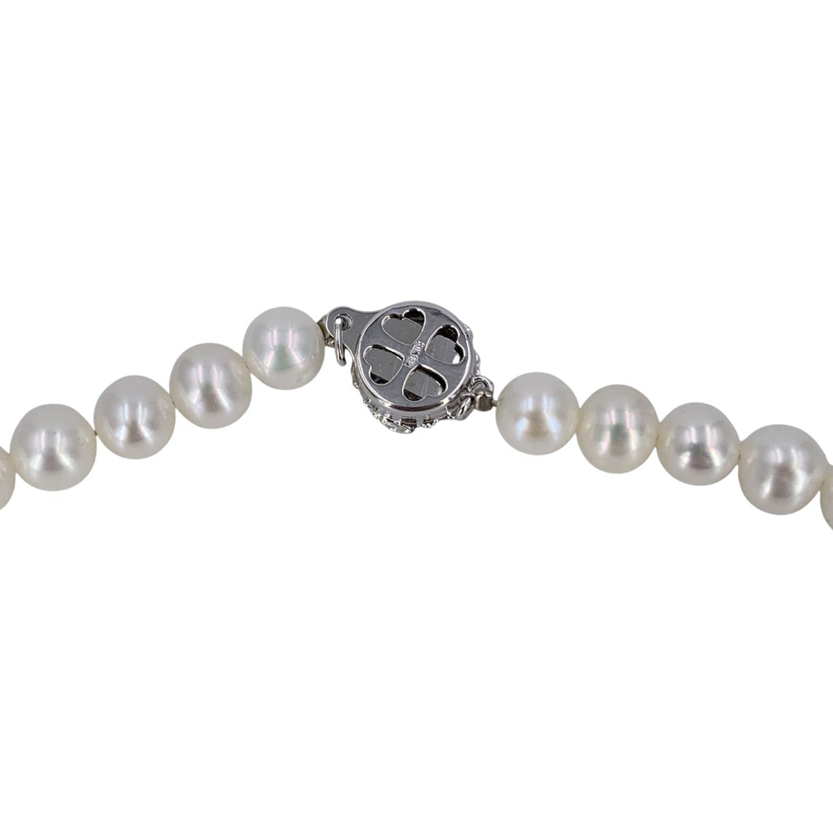 Freshwater Pearls Filigree Silver Clasp Necklaces