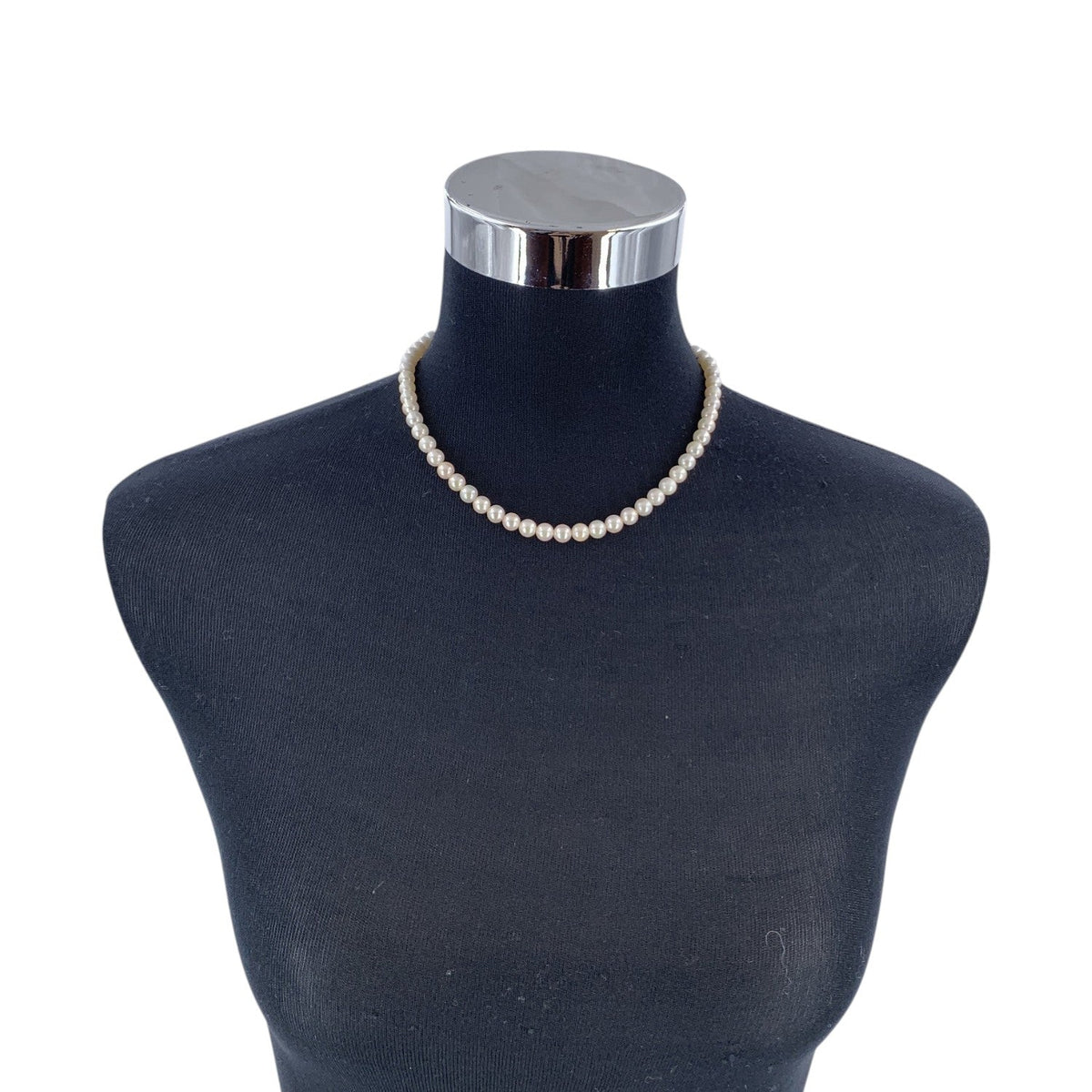 Akoya Pearls Floral Clasp Necklaces