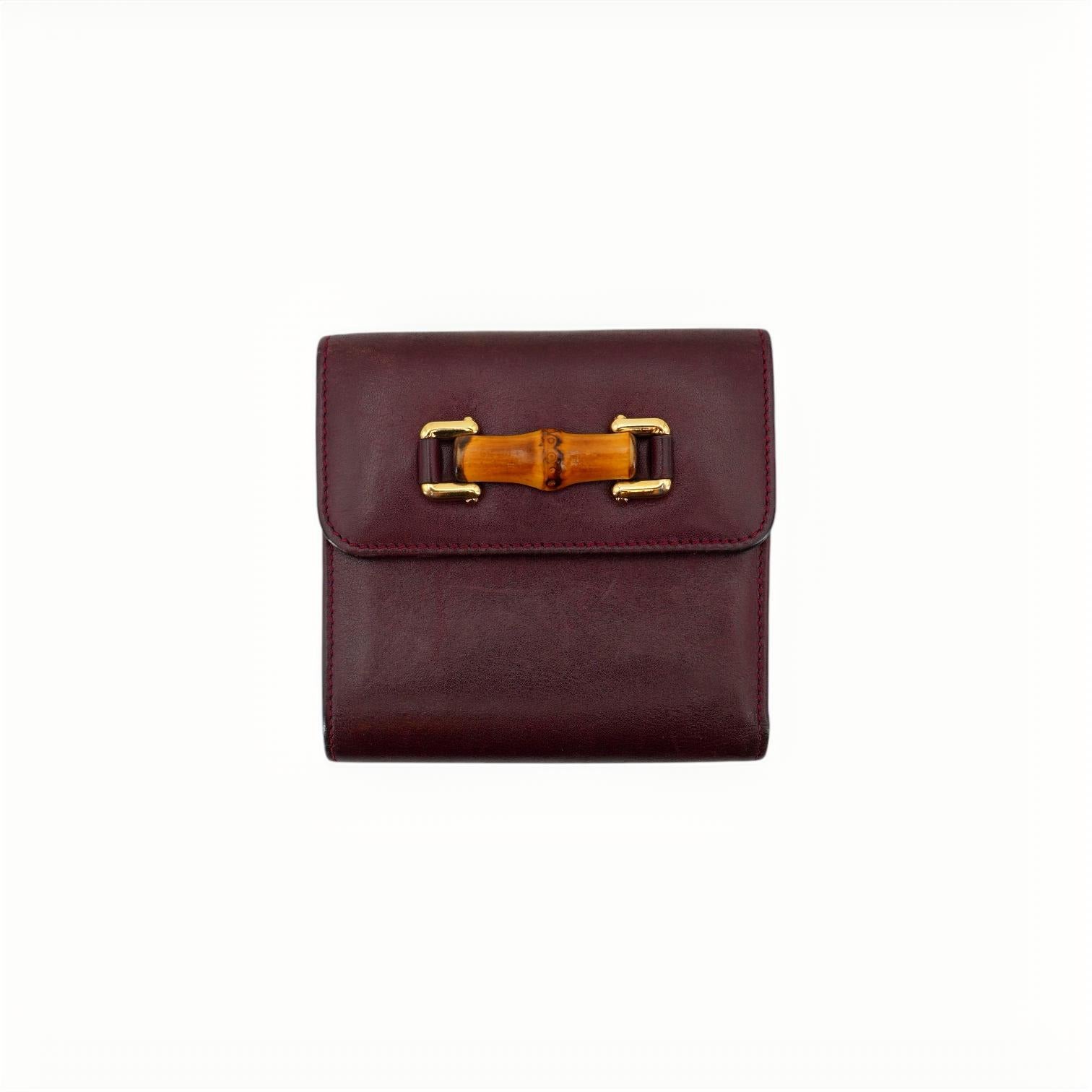 Gucci Bamboo Wallets