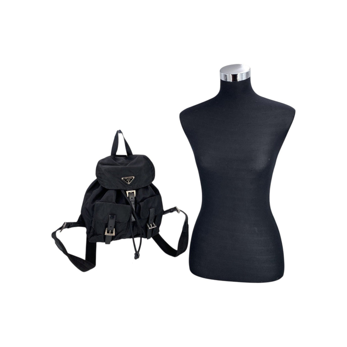 Prada Nylon Small Backpack Backpacks