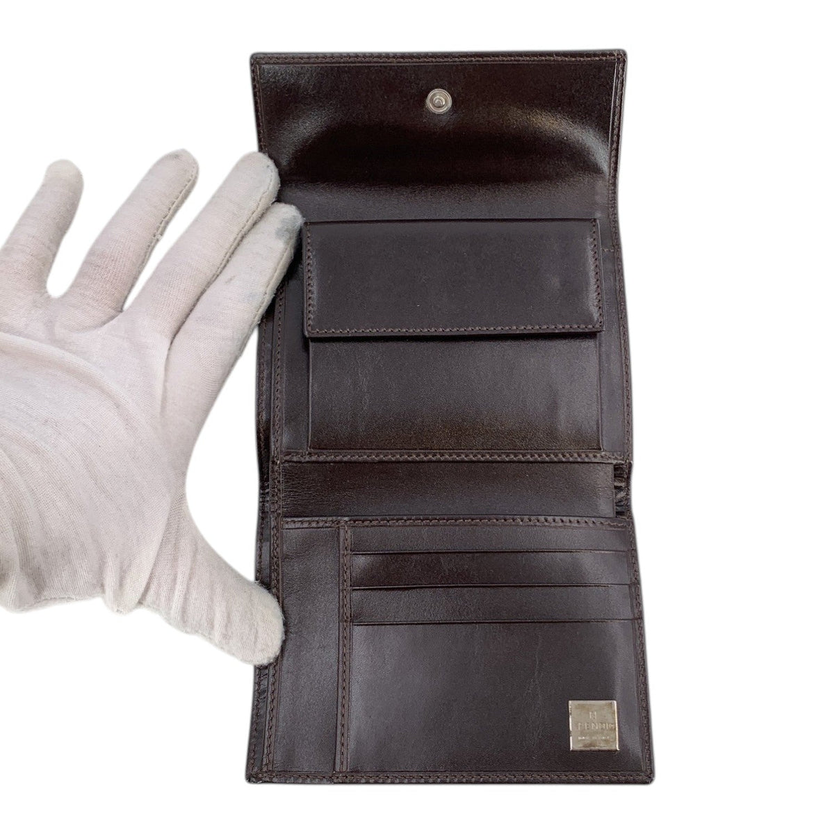 Fendi Zucca Trifold Wallets