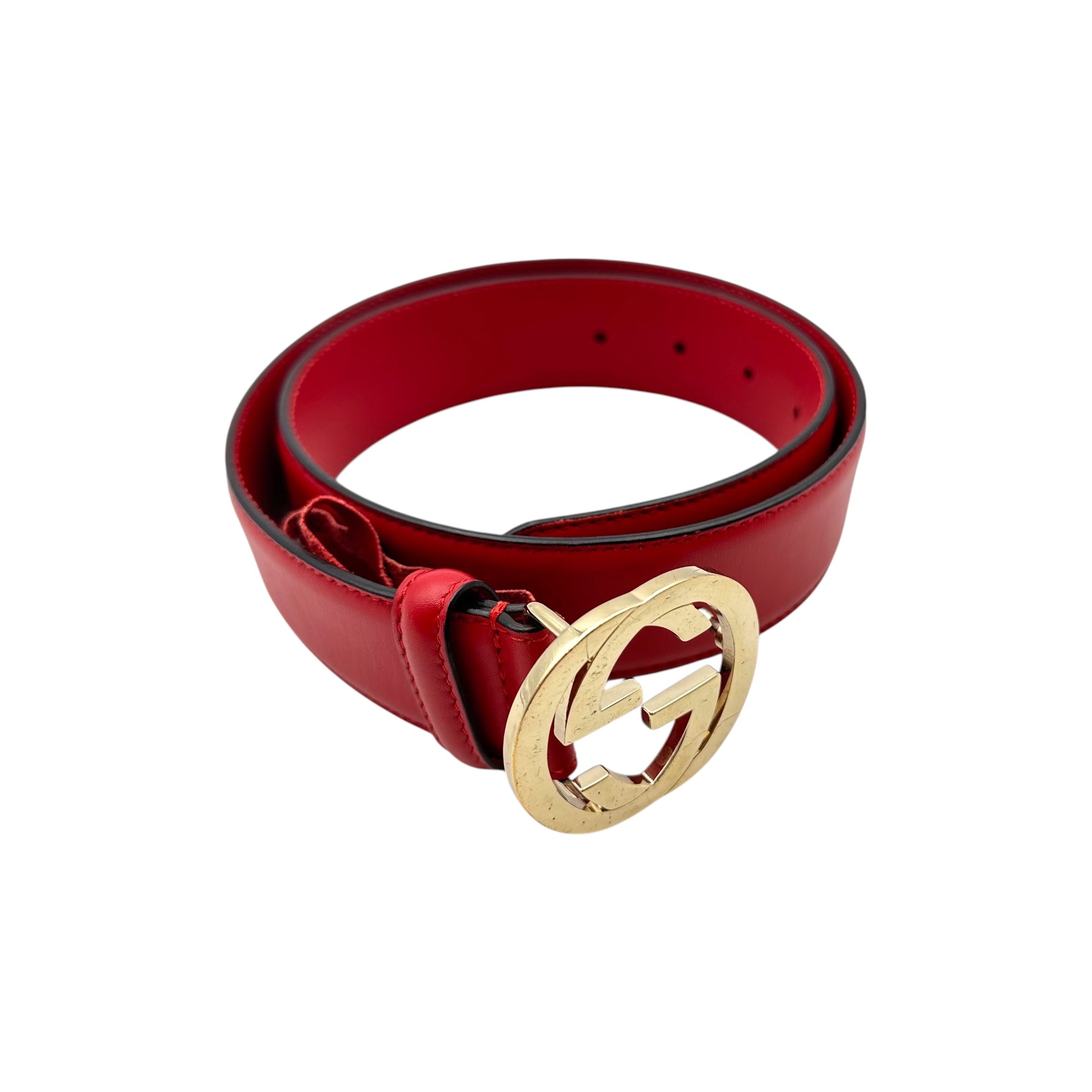 Gucci Interlocking Buckle Belts