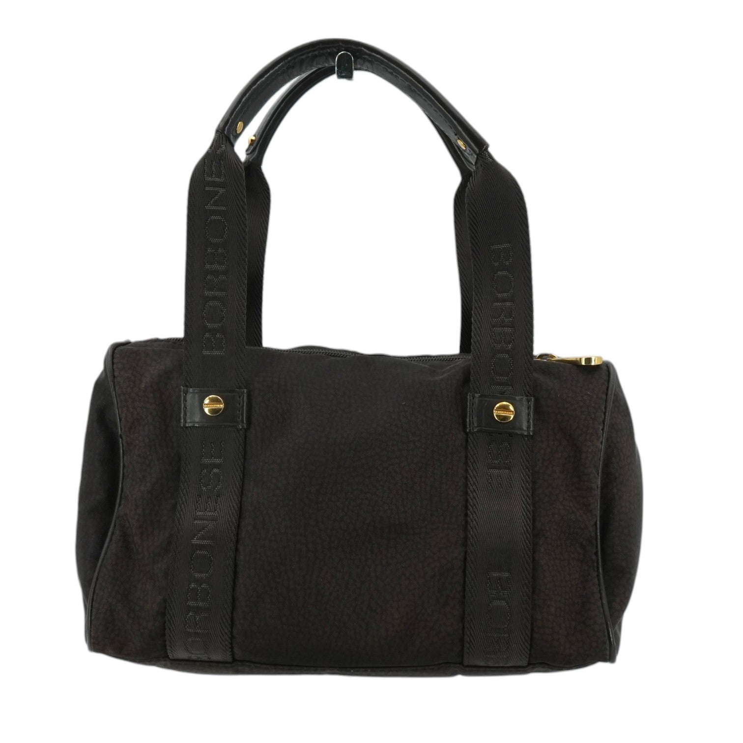 Borbonese Brown Partridge Eye Handbags