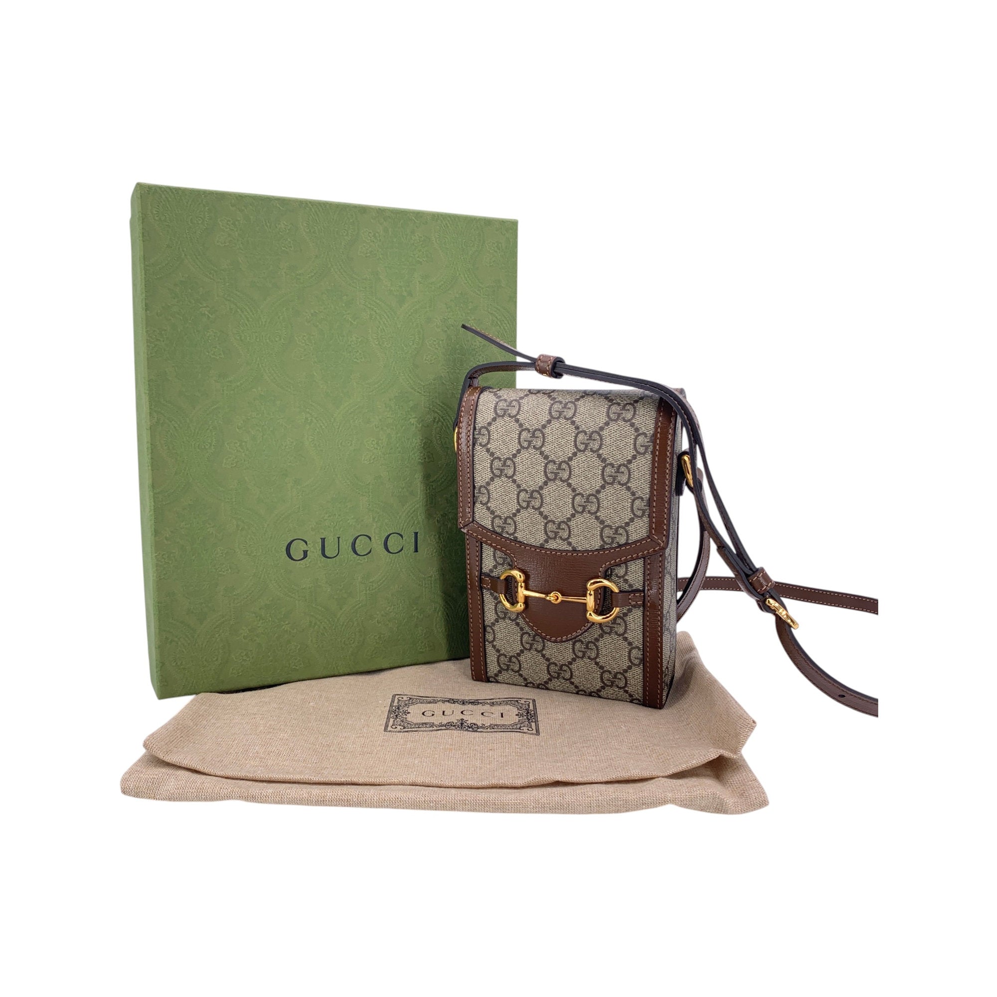 Gucci Horsebit 1955 Rectangular Crossbody Bags