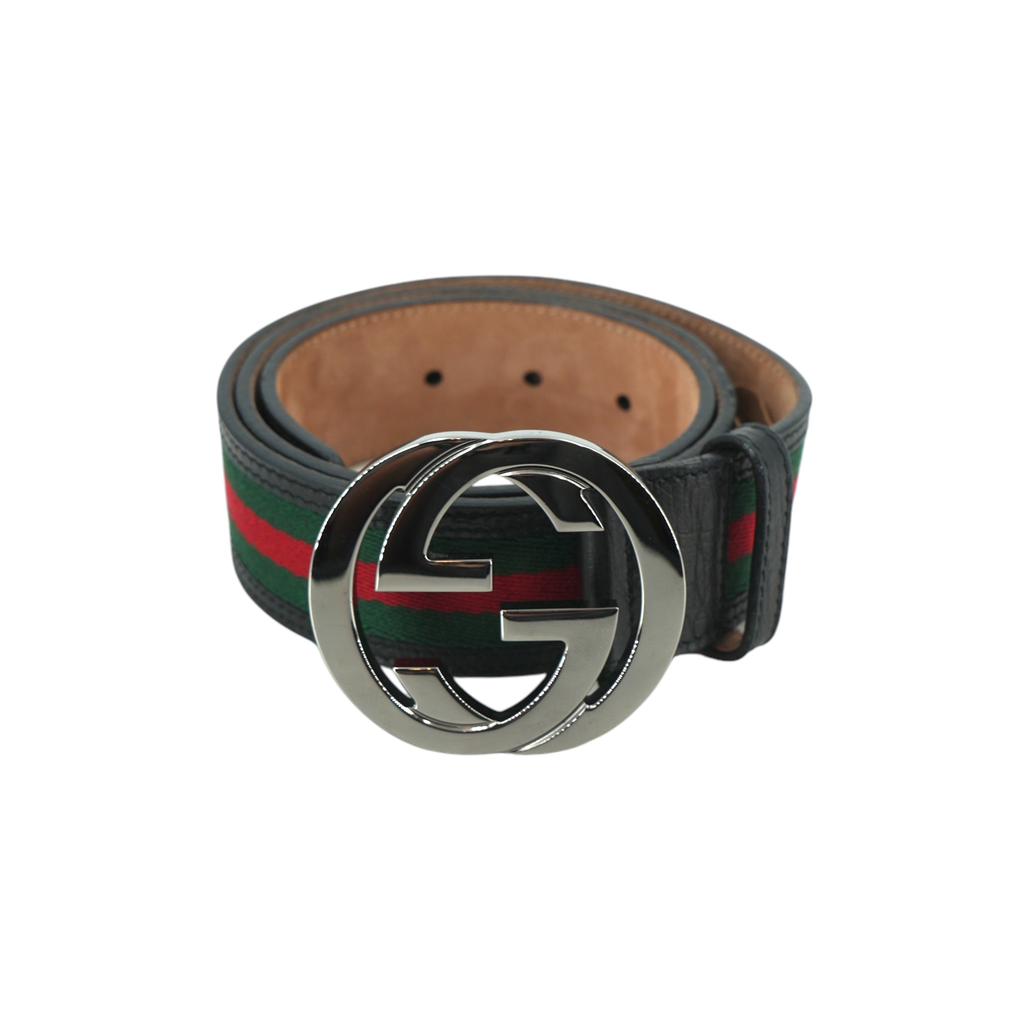 Gucci Interlocking Buckle Belts