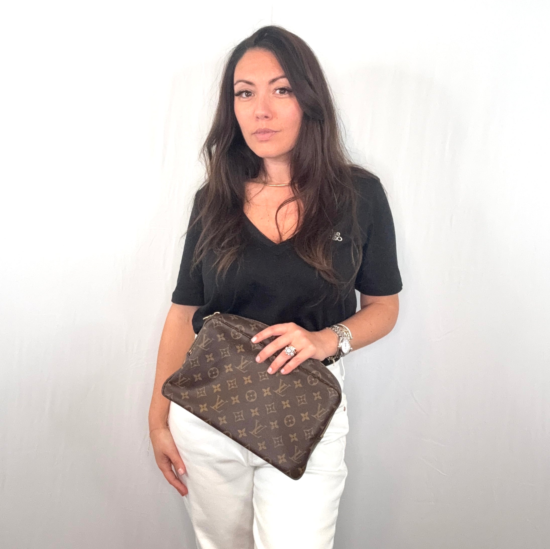 Louis Vuitton Monogram Canvas Trousse Toilette 28 Cosmetic Bag