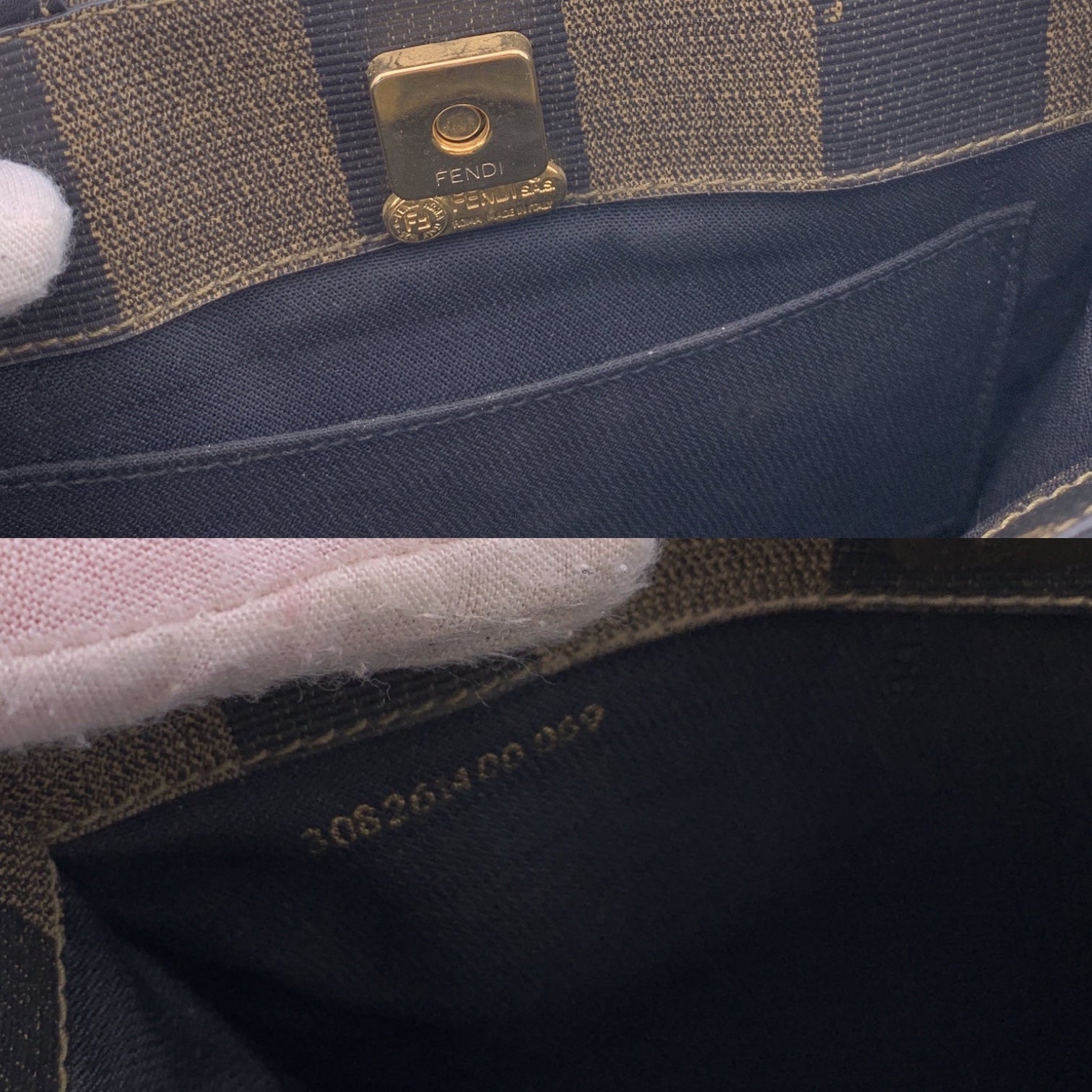 Fendi Pequin Totes