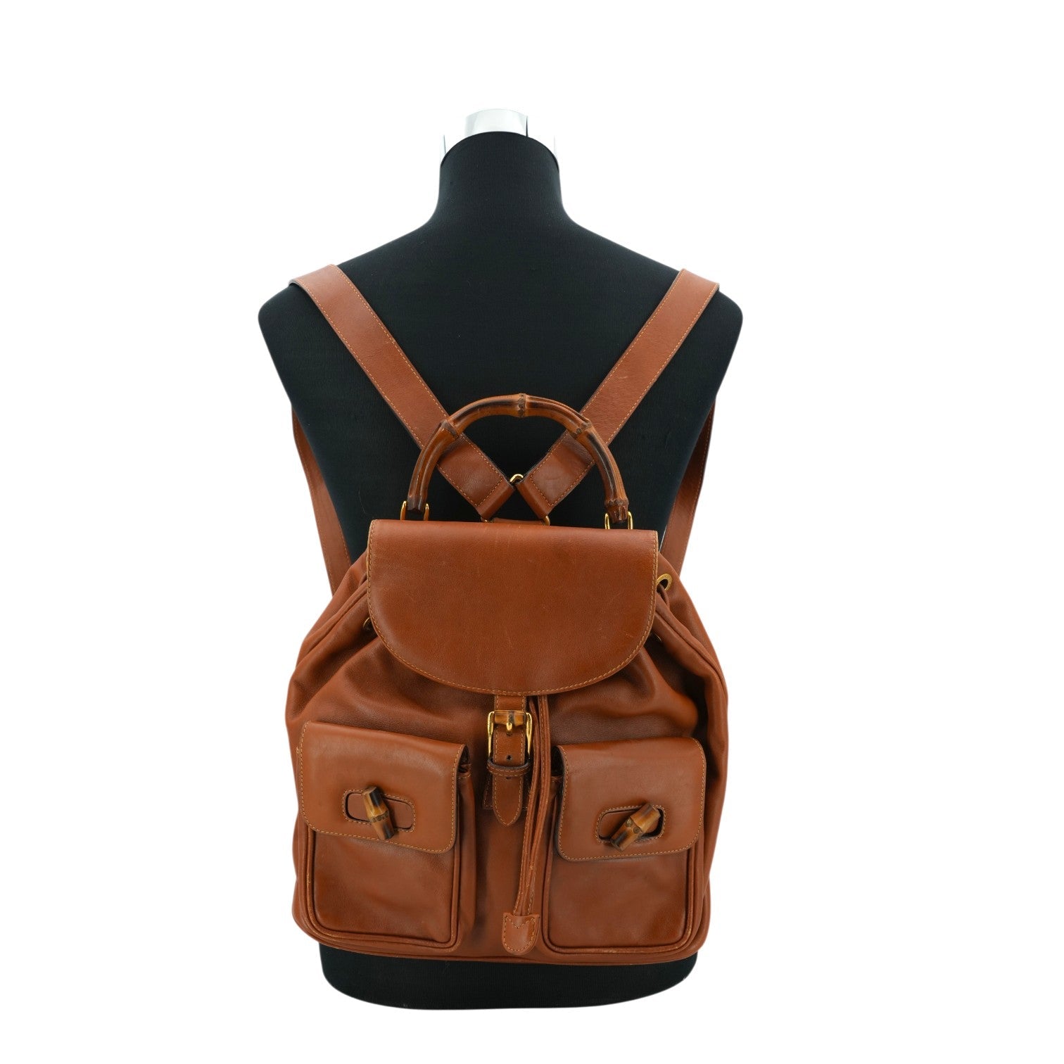 Gucci Bamboo Backpacks