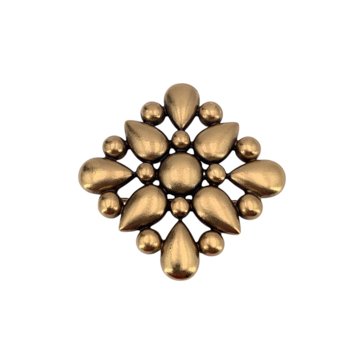 Yves Saint Laurent Teardrop Brooches
