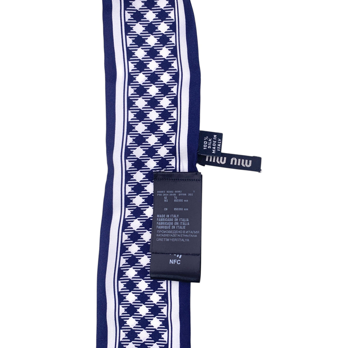 Miu Miu Twilly Bandeau Scarves