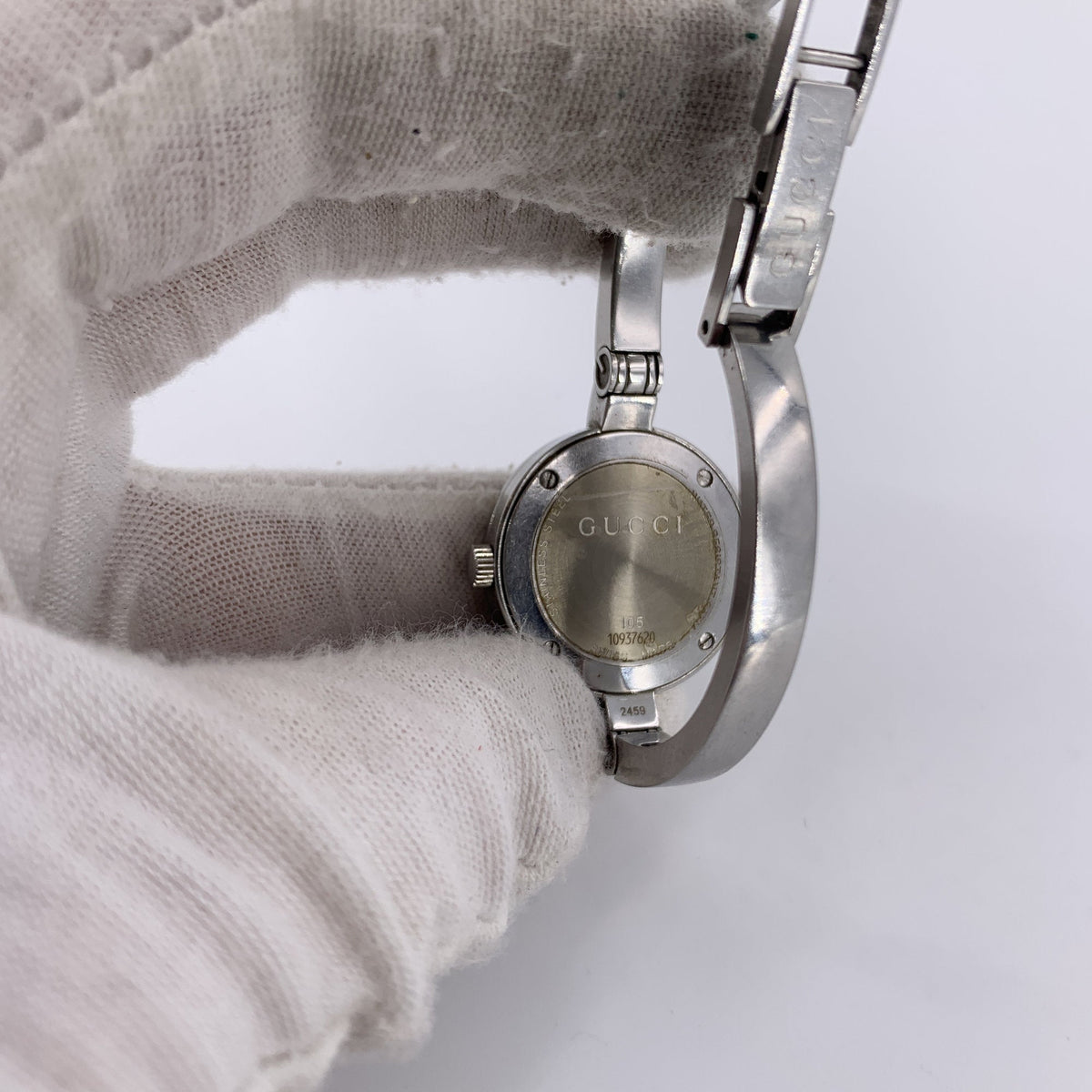 Gucci 105 Web Stripe Dial Watches