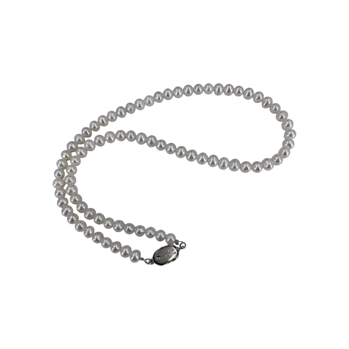 Freshwater Pearls Sterling Clasp Necklaces
