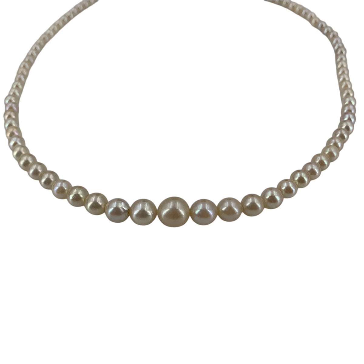Akoya Pearls Filigree Clasp Necklaces