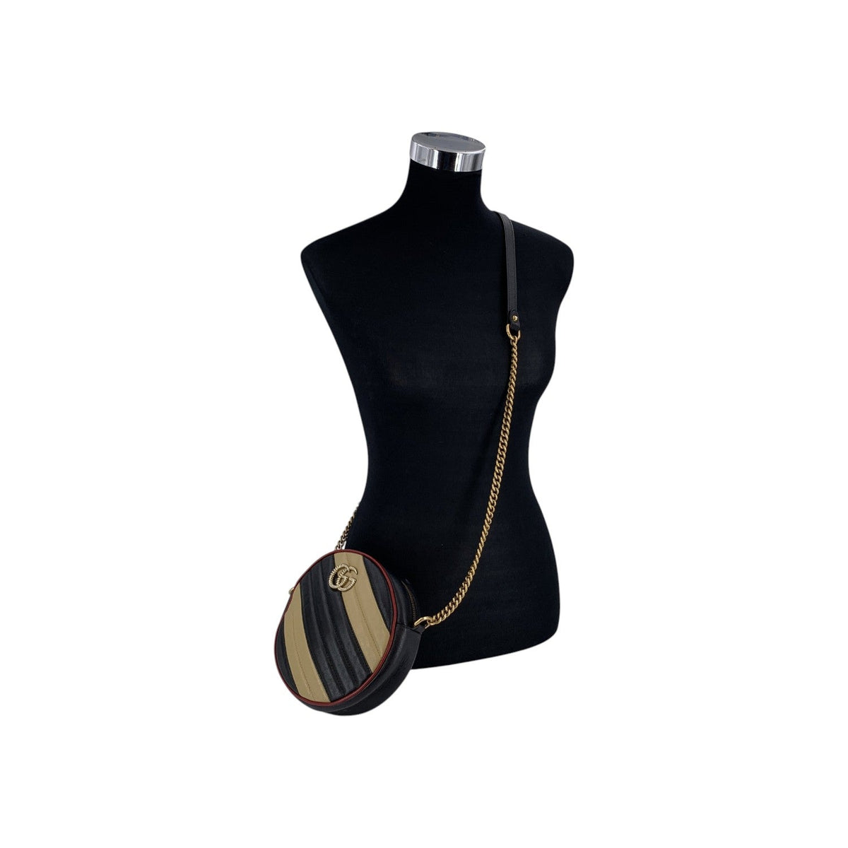 Gucci GG Marmont Round Crossbody Bags