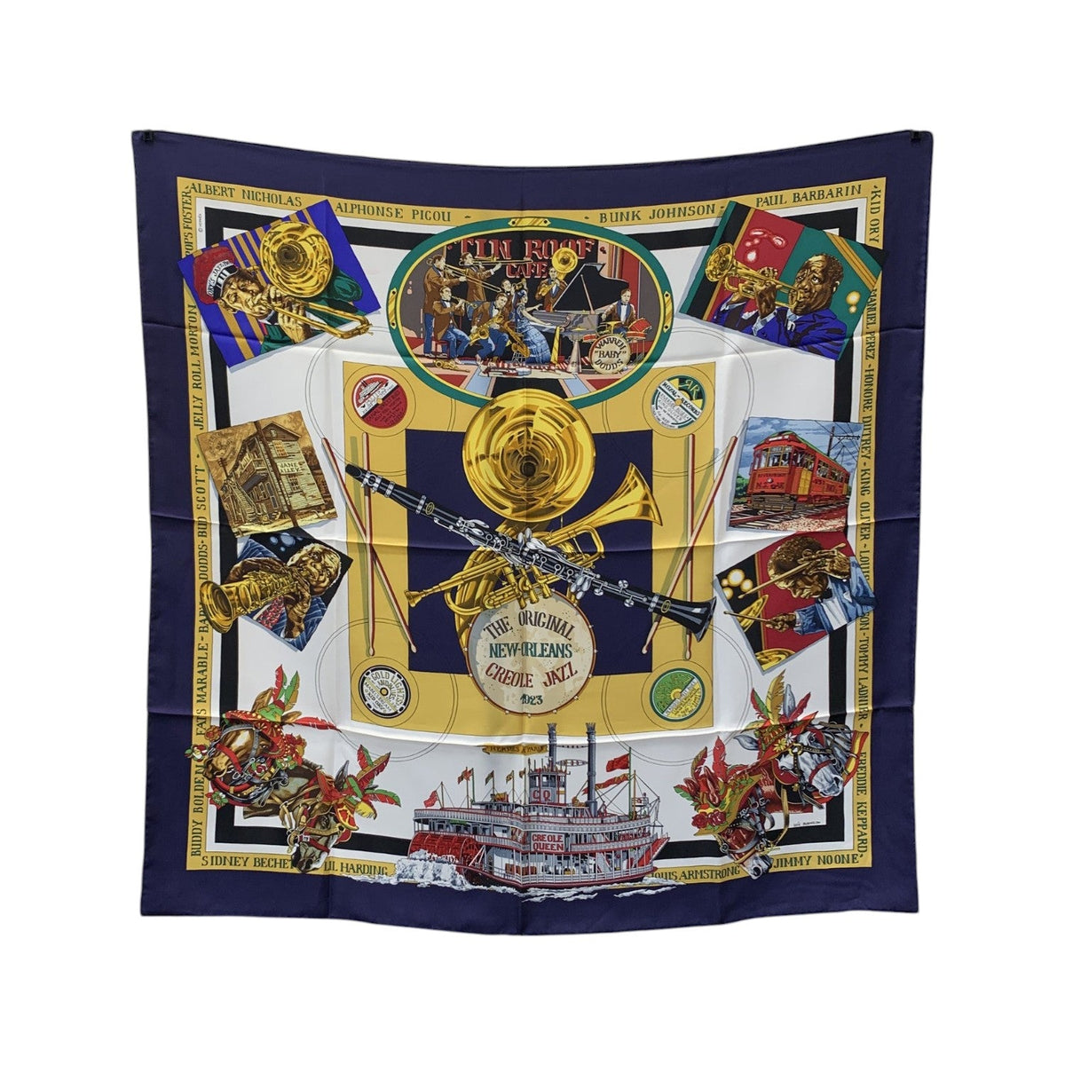 Hermes The Original New Orleans Creole Jazz Scarves