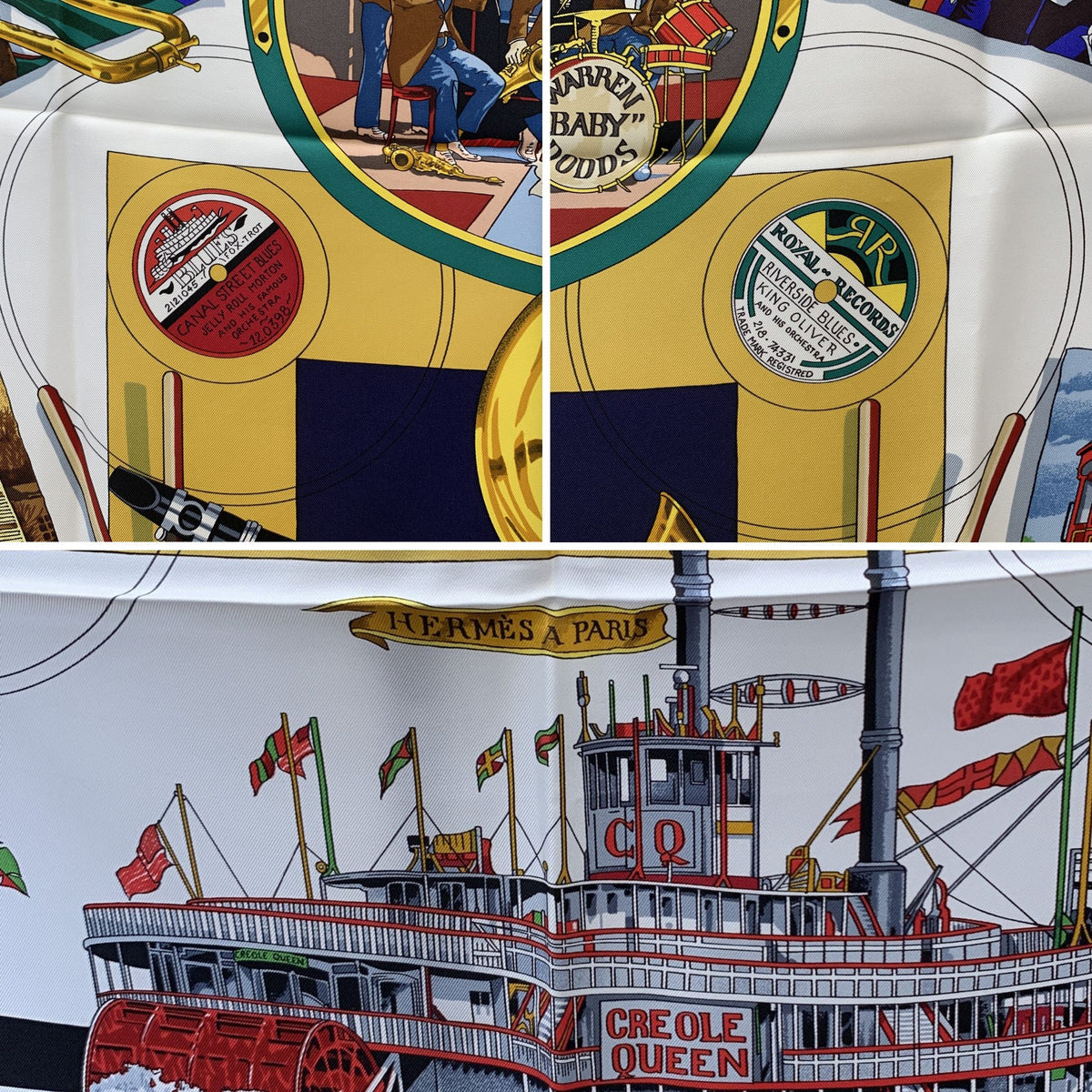 Hermes The Original New Orleans Creole Jazz Scarves