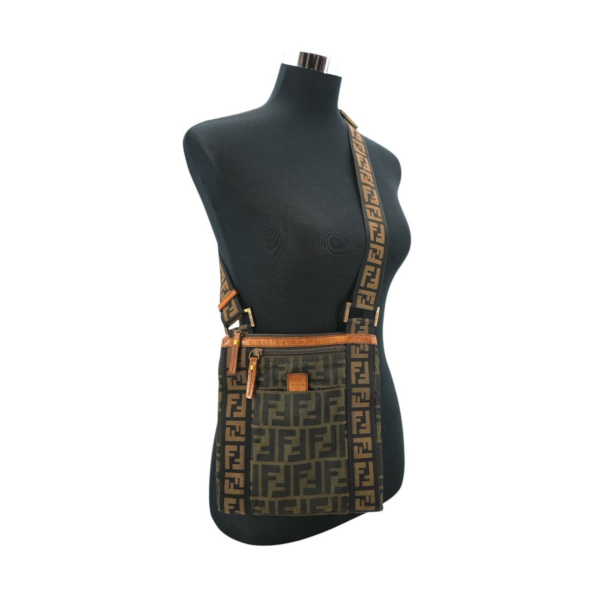 Fendi Zucca Crossbody Bags
