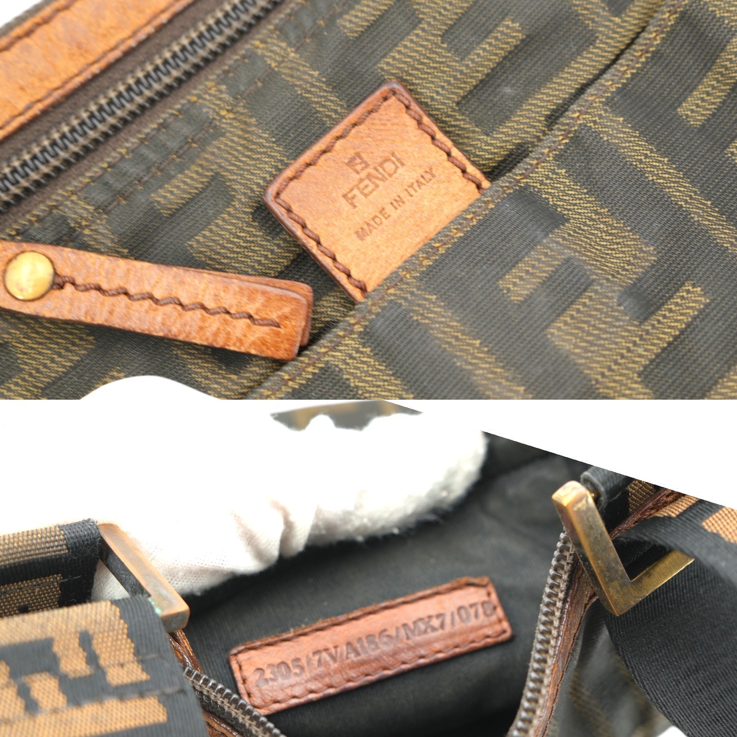 Fendi Zucca Crossbody Bags