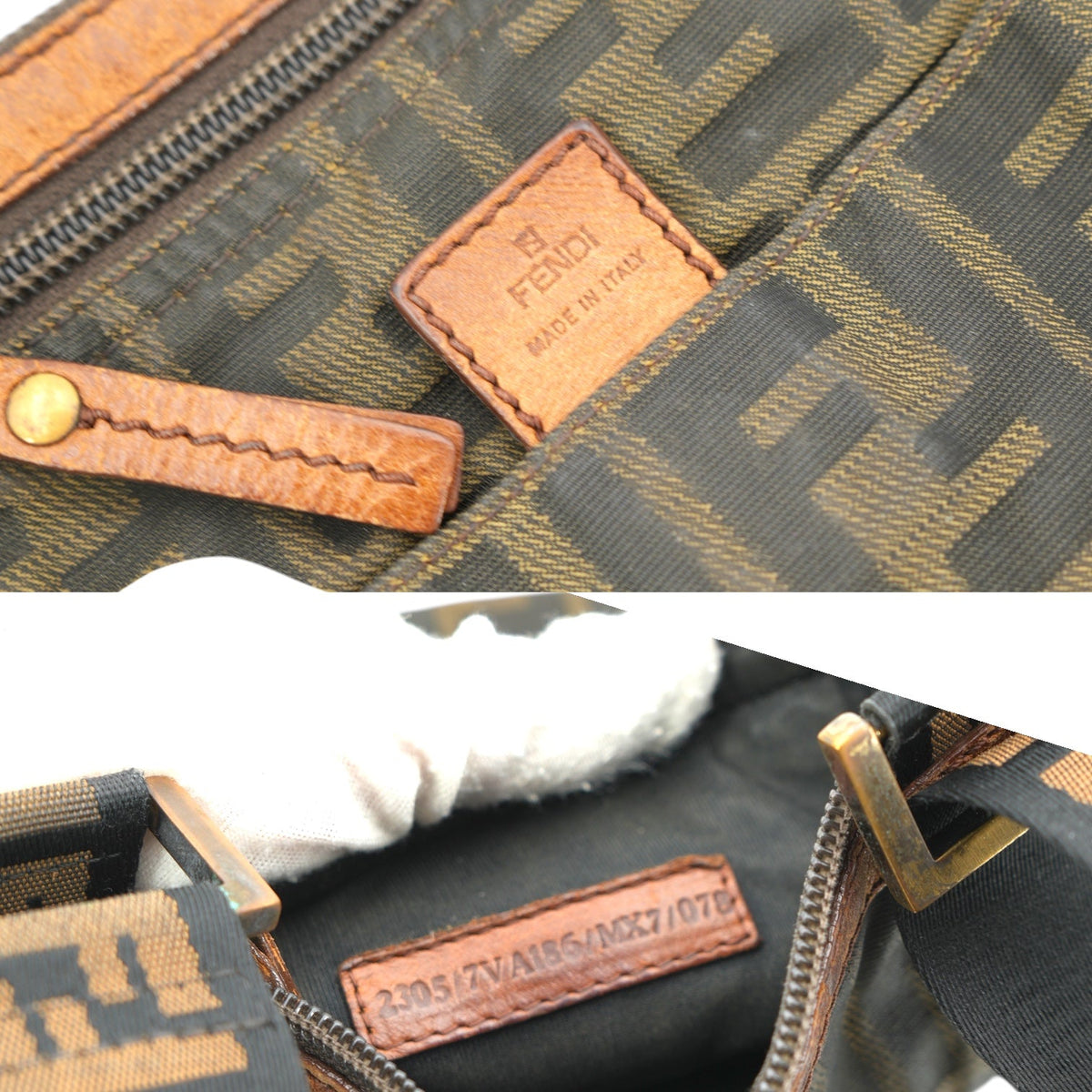 Fendi Zucca Crossbody Bags