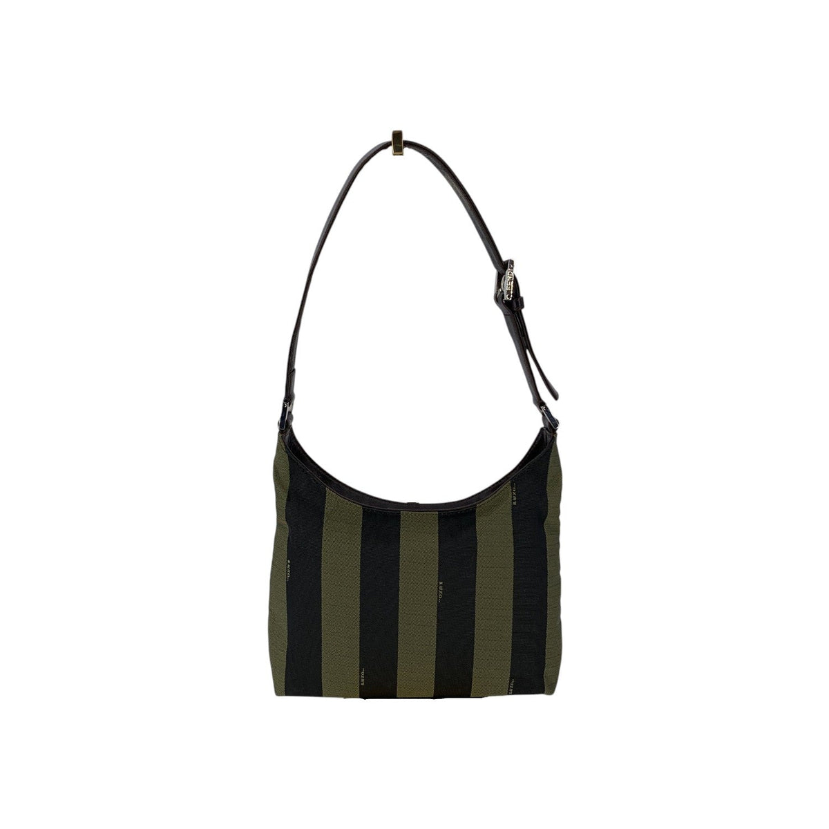 Fendi Pequin Shoulder Bags