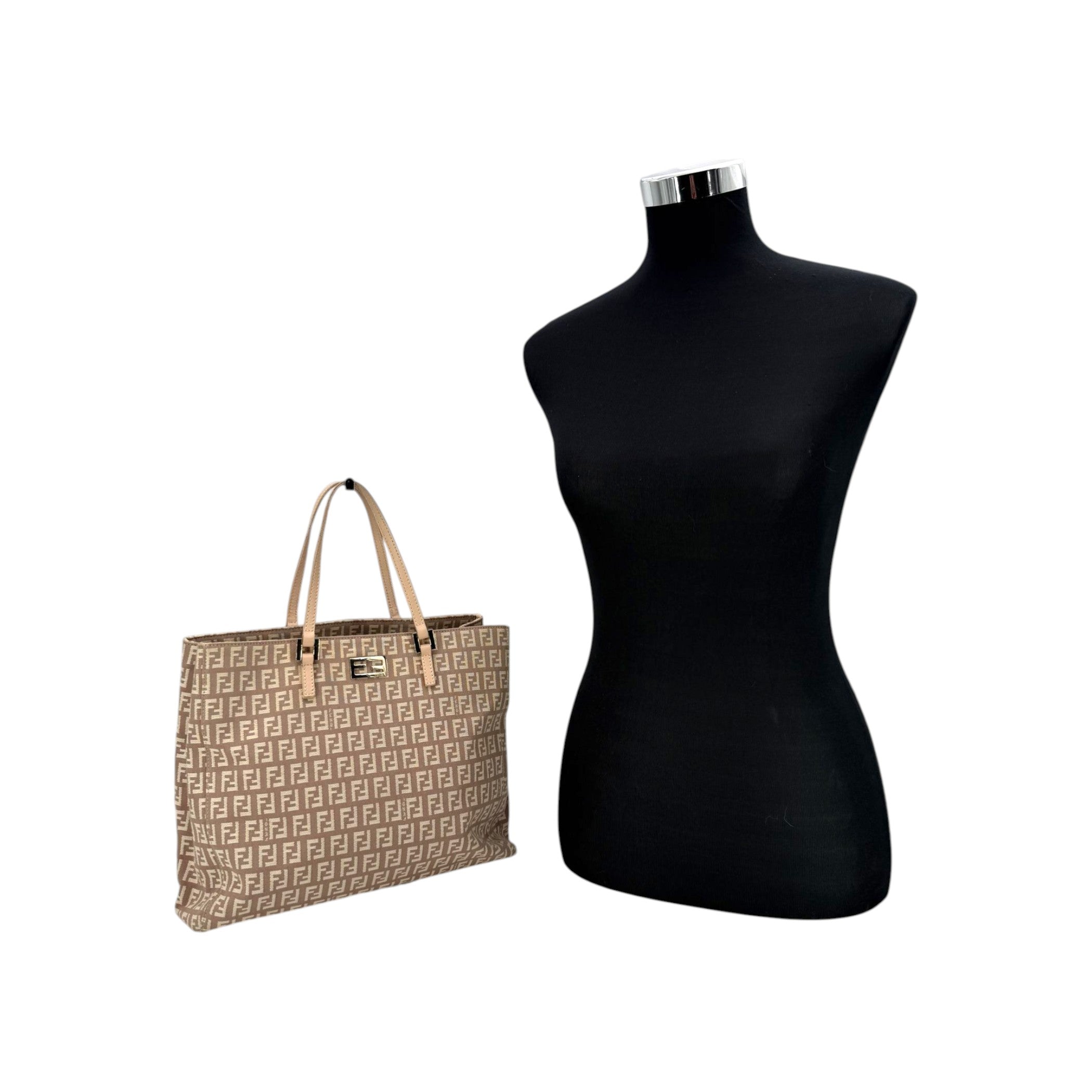 Fendi Zucchino Tote Totes