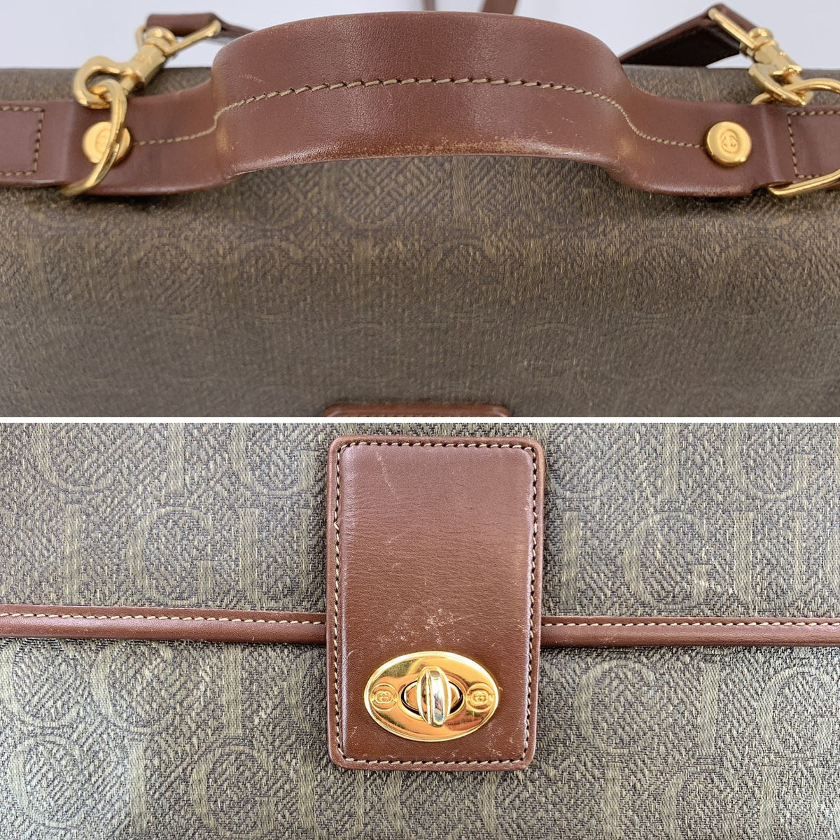 Gucci Jacquard Logo Handbags