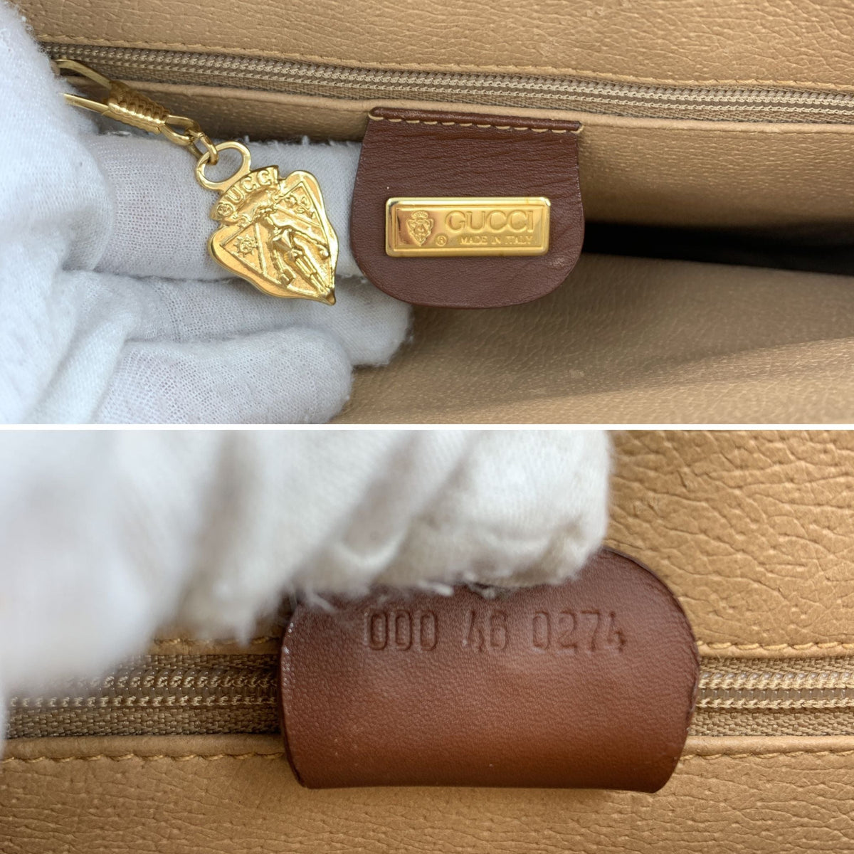 Gucci Jacquard Logo Handbags
