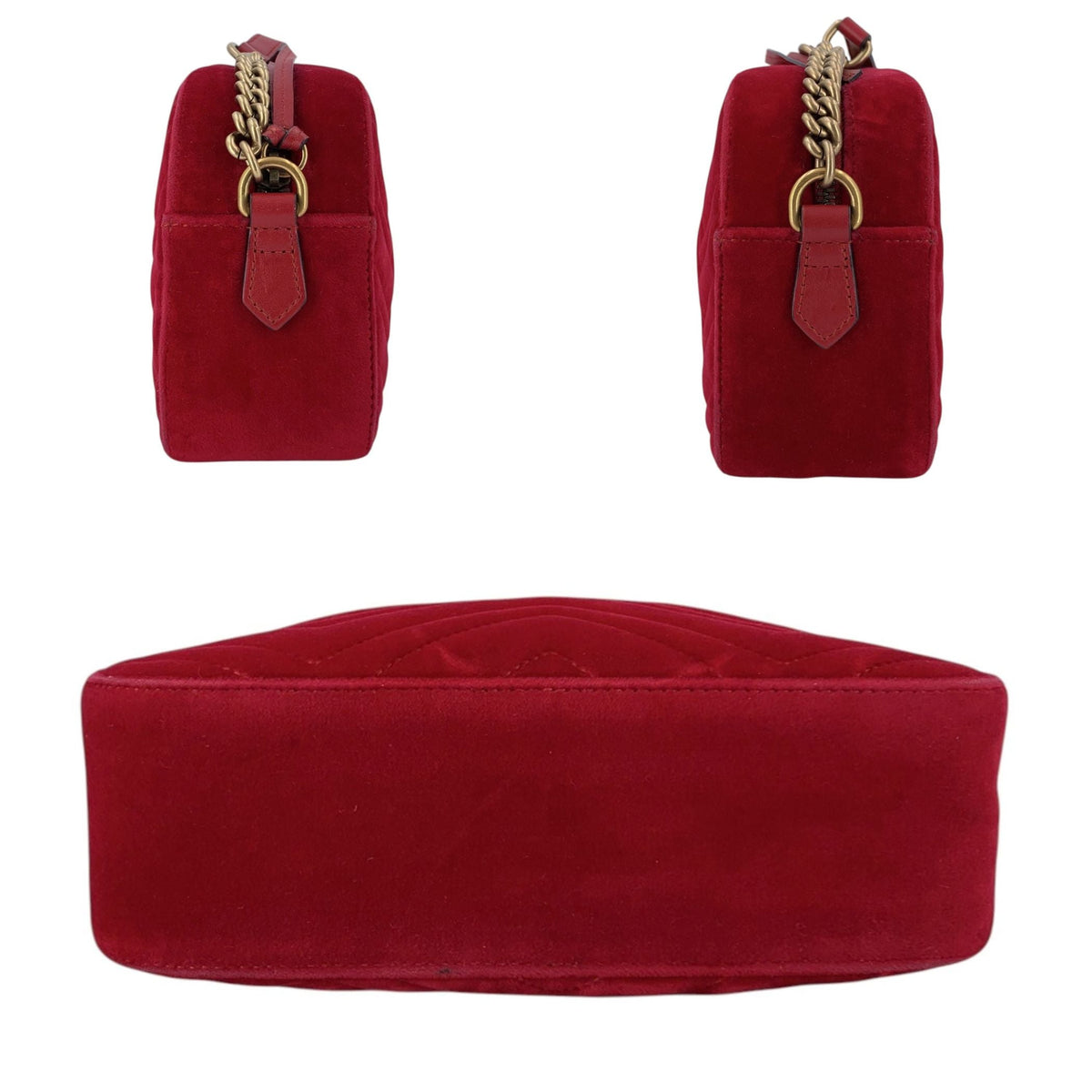 Gucci GG Marmont Chain Matelasse Shoulder Bags