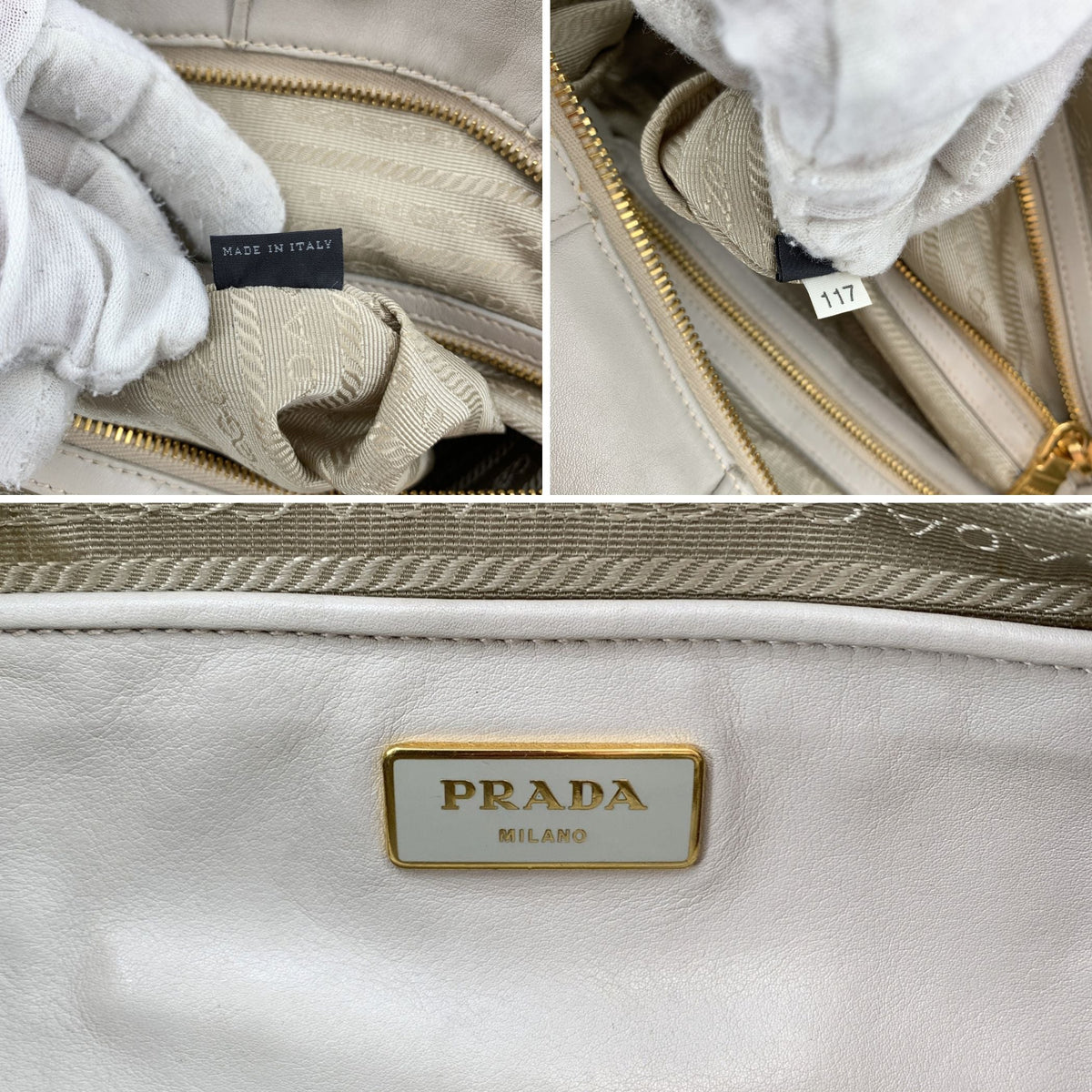 Prada BL0789 Shoulder Bags