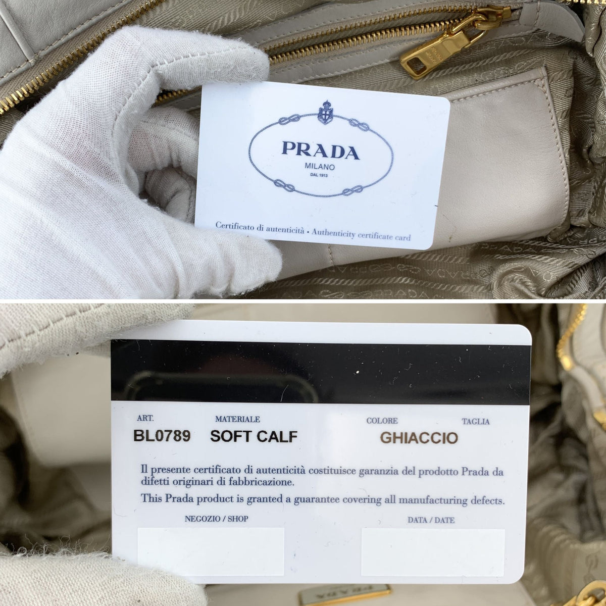 Prada BL0789 Shoulder Bags