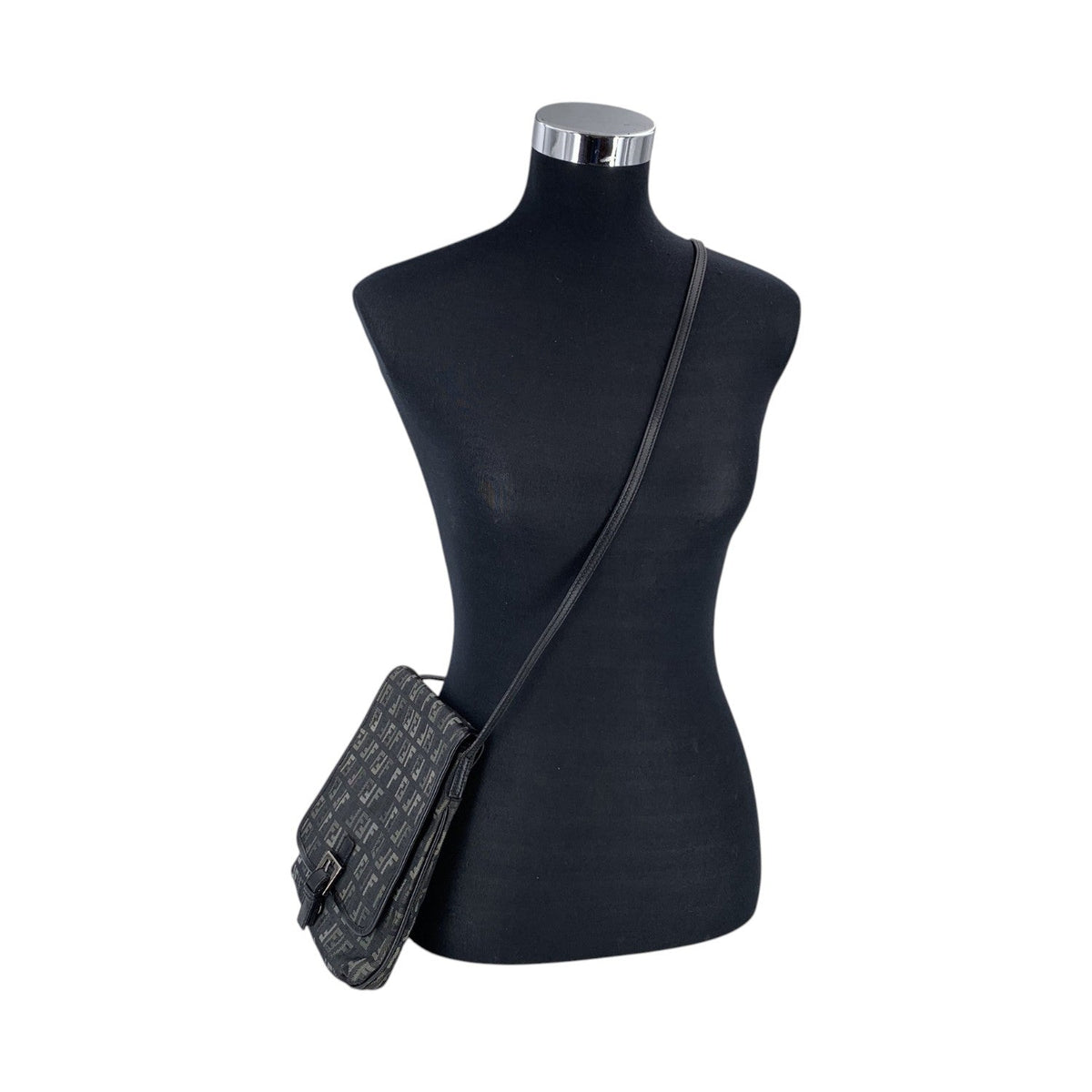 Fendi Zucchino Messenger Crossbody Bags