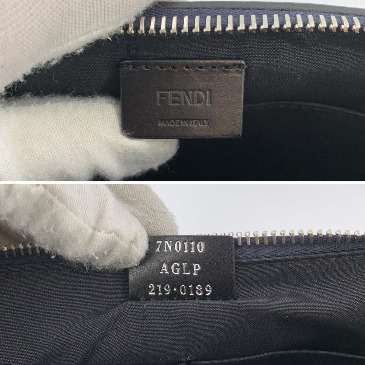 Fendi FF Pattern Clutches