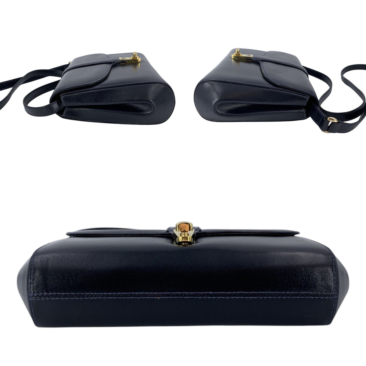 Gucci Crest Clasp Shoulder Bags