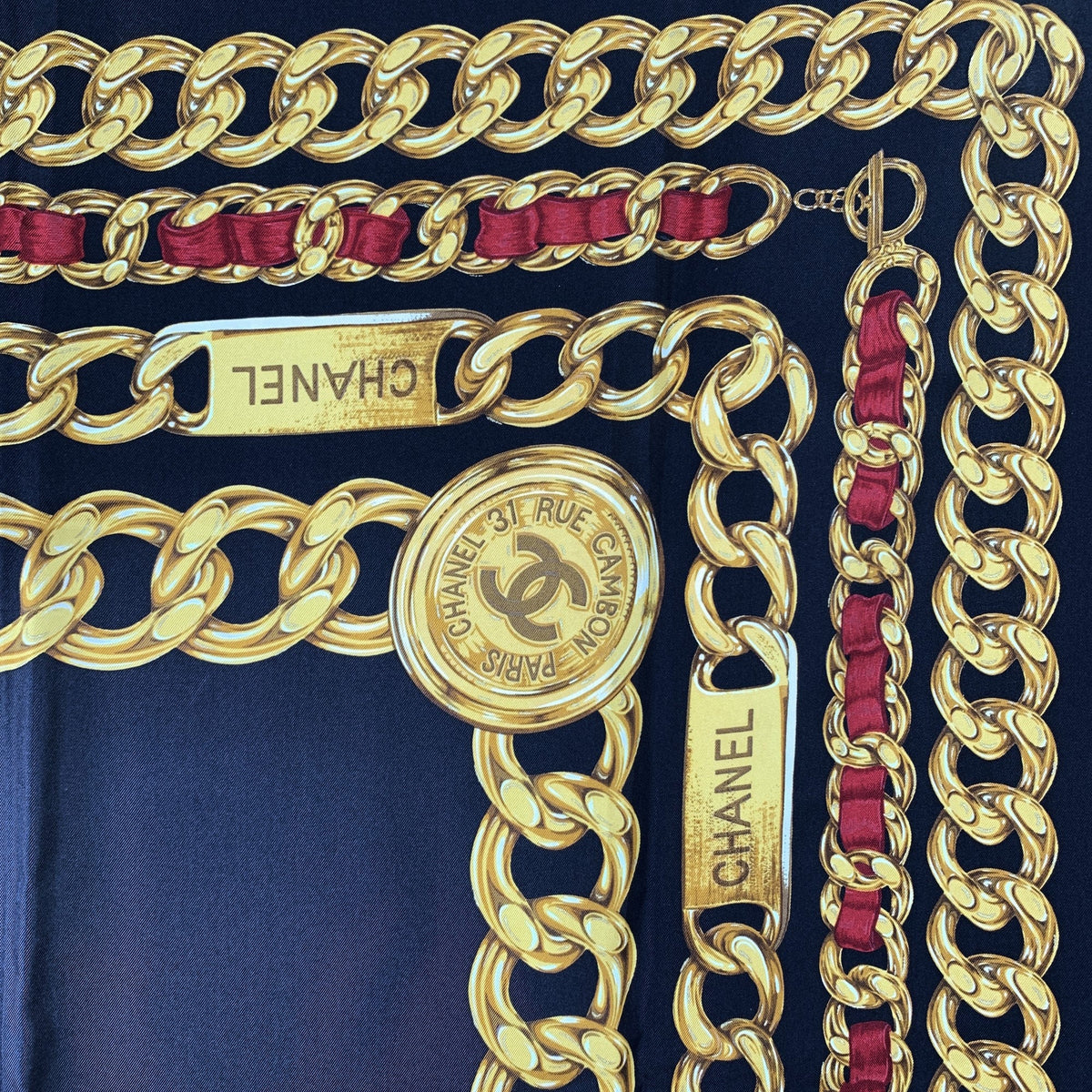 Chanel 31 Rue Cambon Paris Scarves