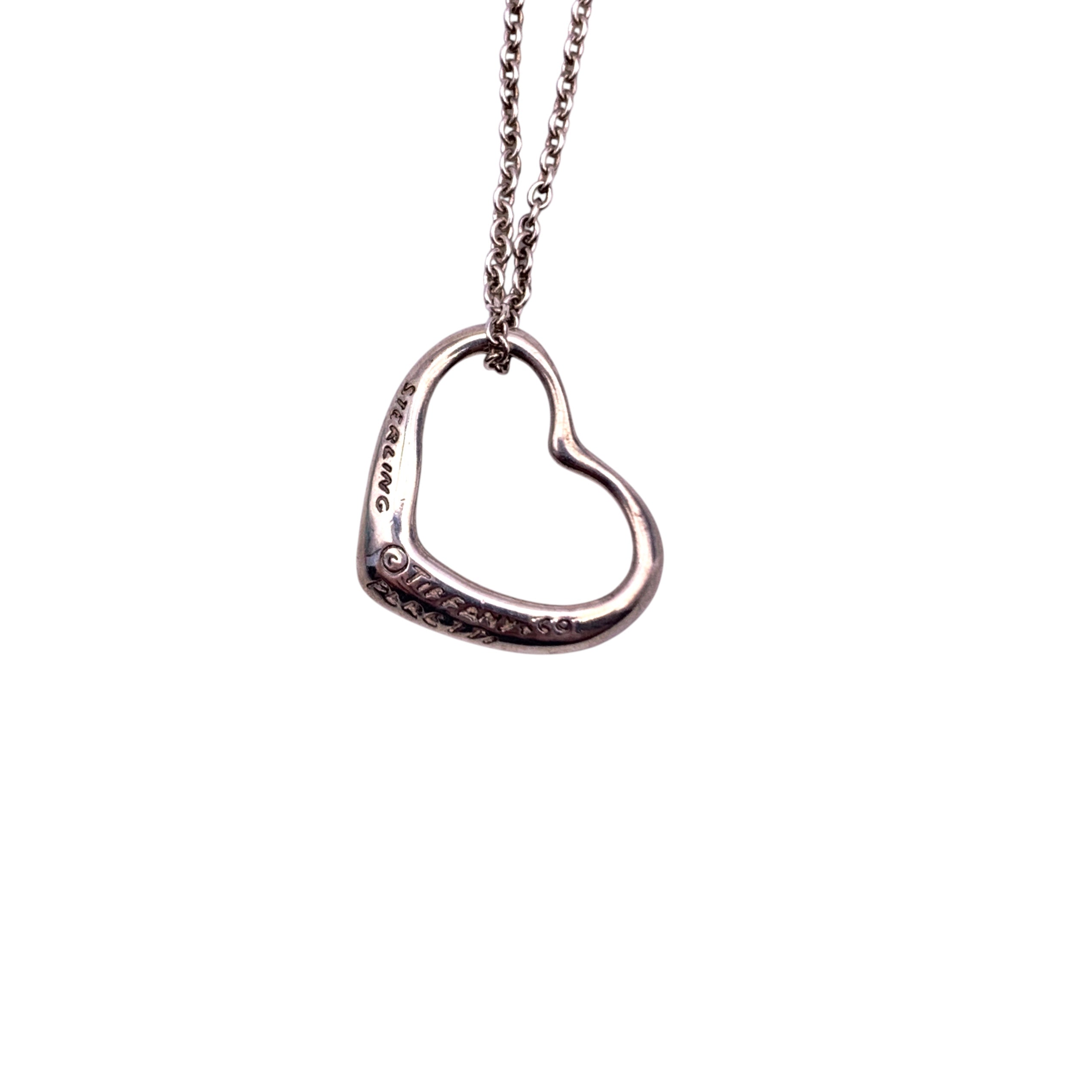 Tiffany & Co Open Heart Necklaces