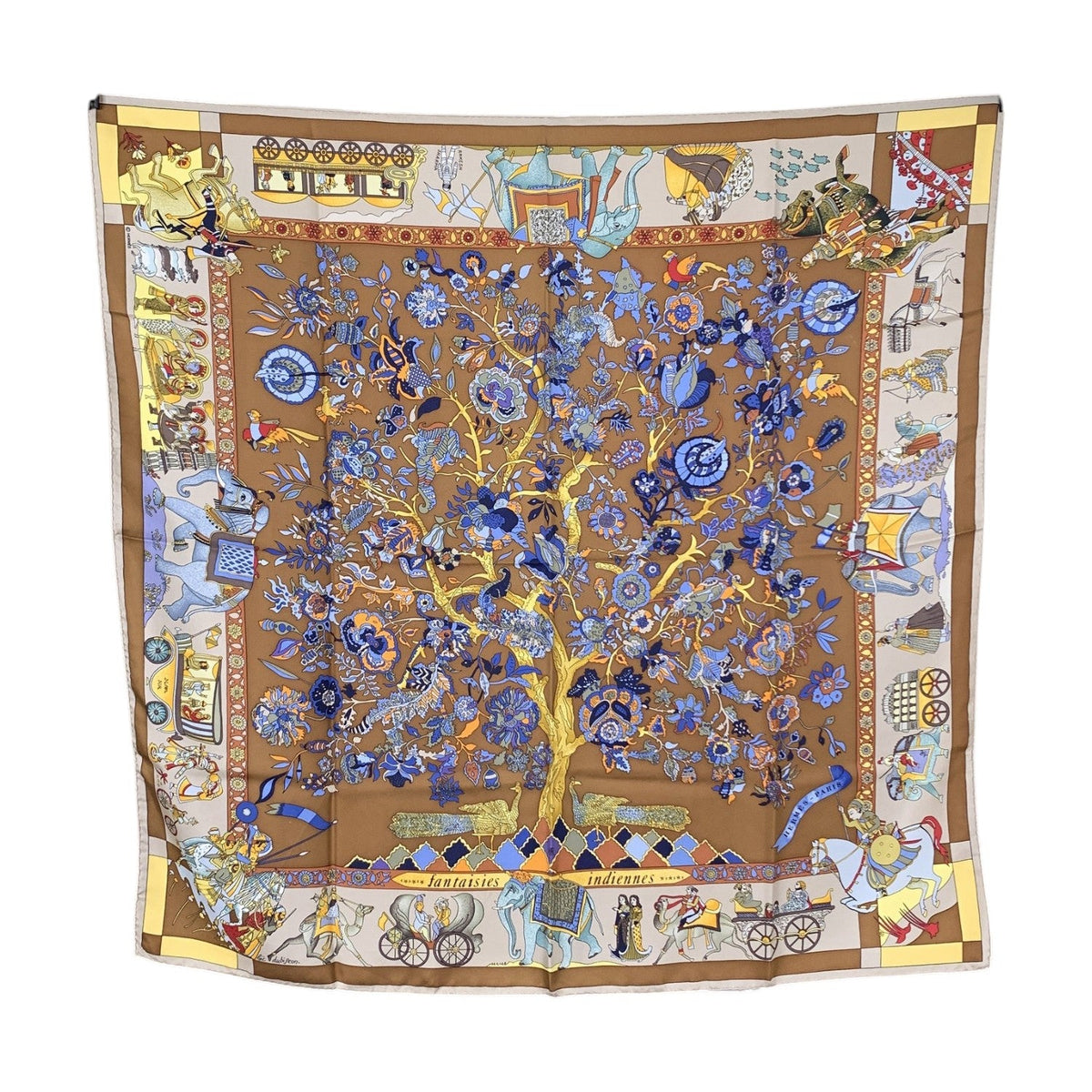 Hermes Fantaisies Indiennes Scarves