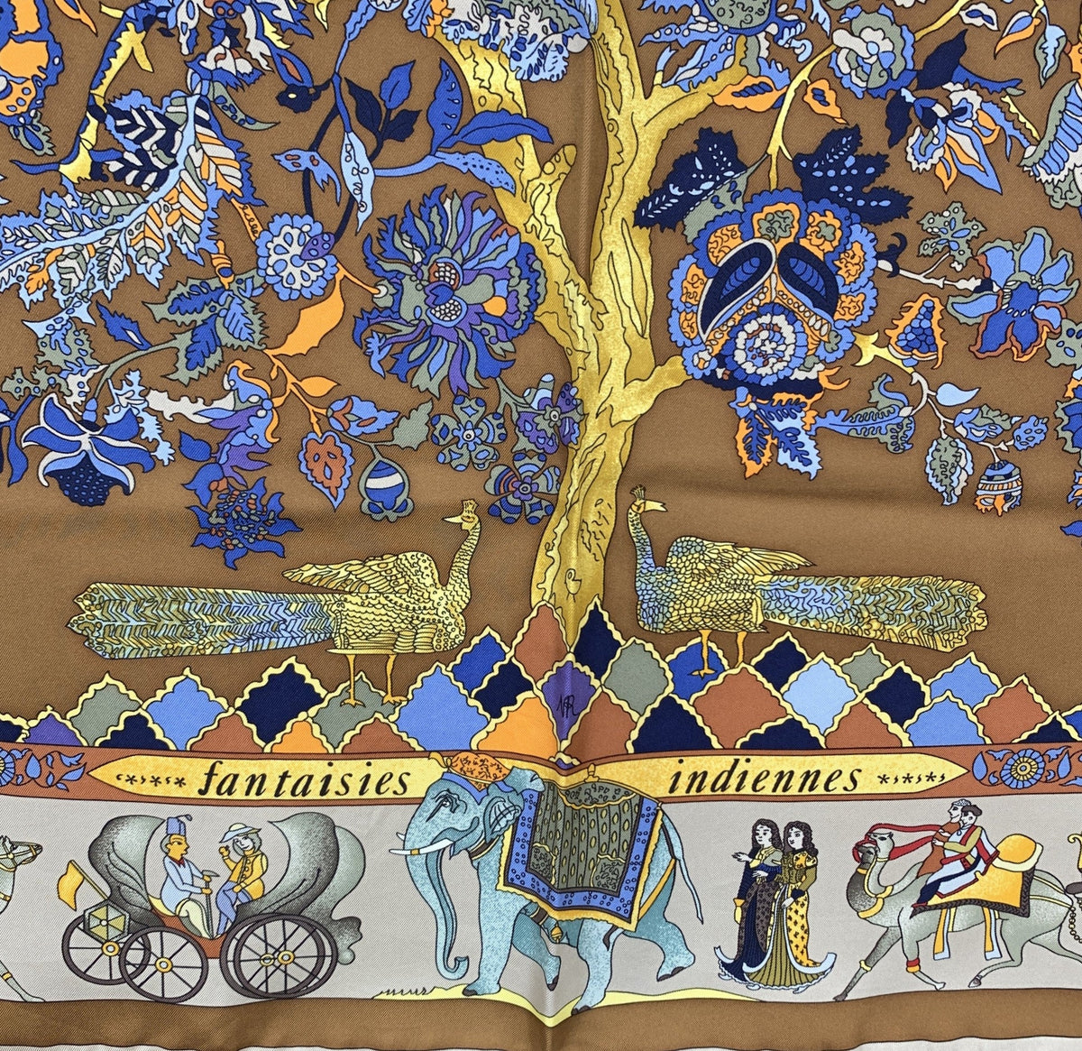 Hermes Fantaisies Indiennes Scarves