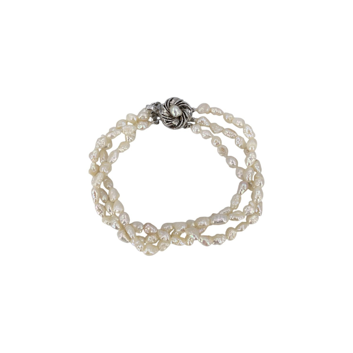Freshwater Keshi Rice Pearl Bracelets