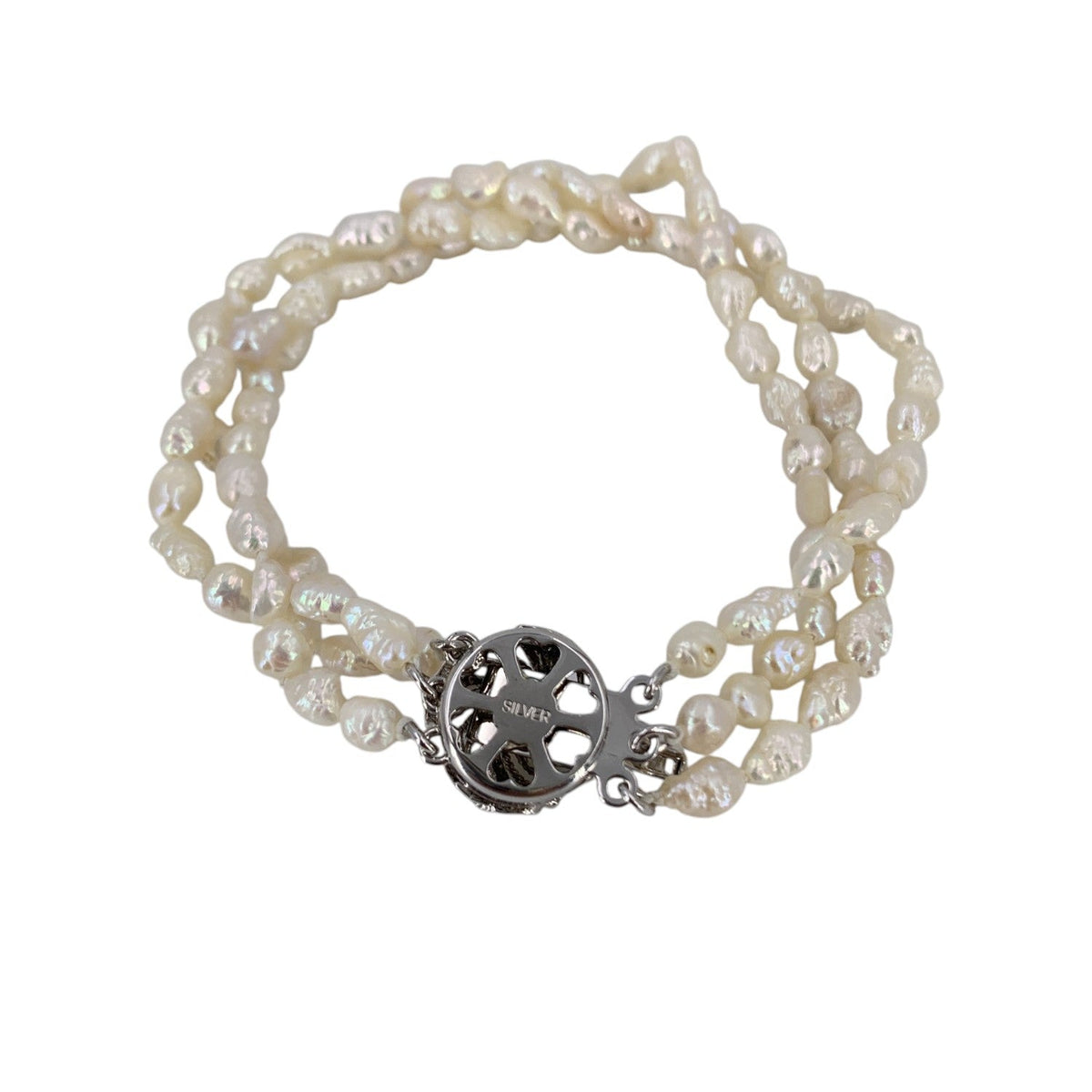 Freshwater Keshi Rice Pearl Bracelets