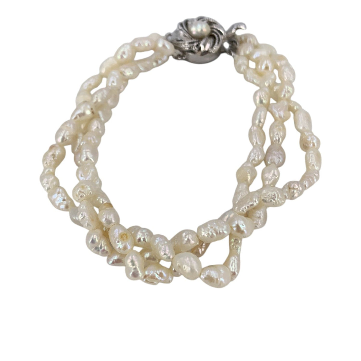 Freshwater Keshi Rice Pearl Bracelets