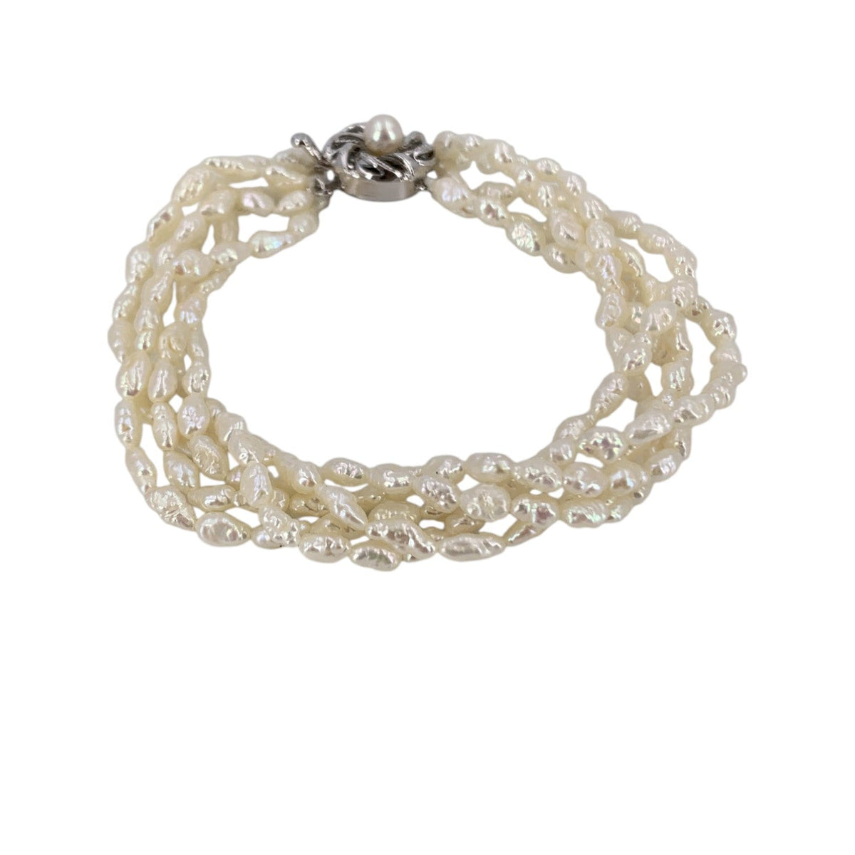 Freshwater Keshi Rice Pearl Bracelets