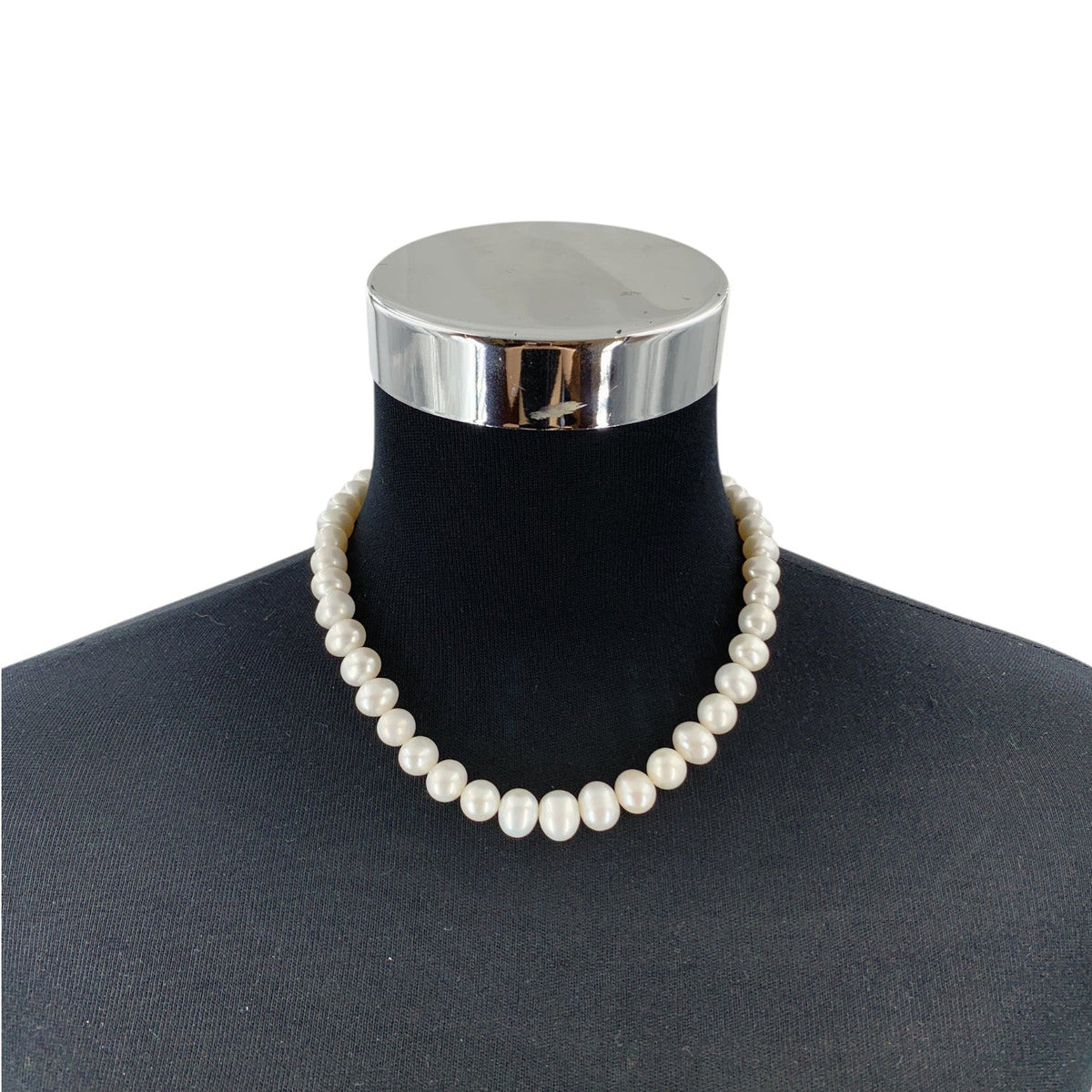 Freshwater Magnetic Ball Clasp Necklaces
